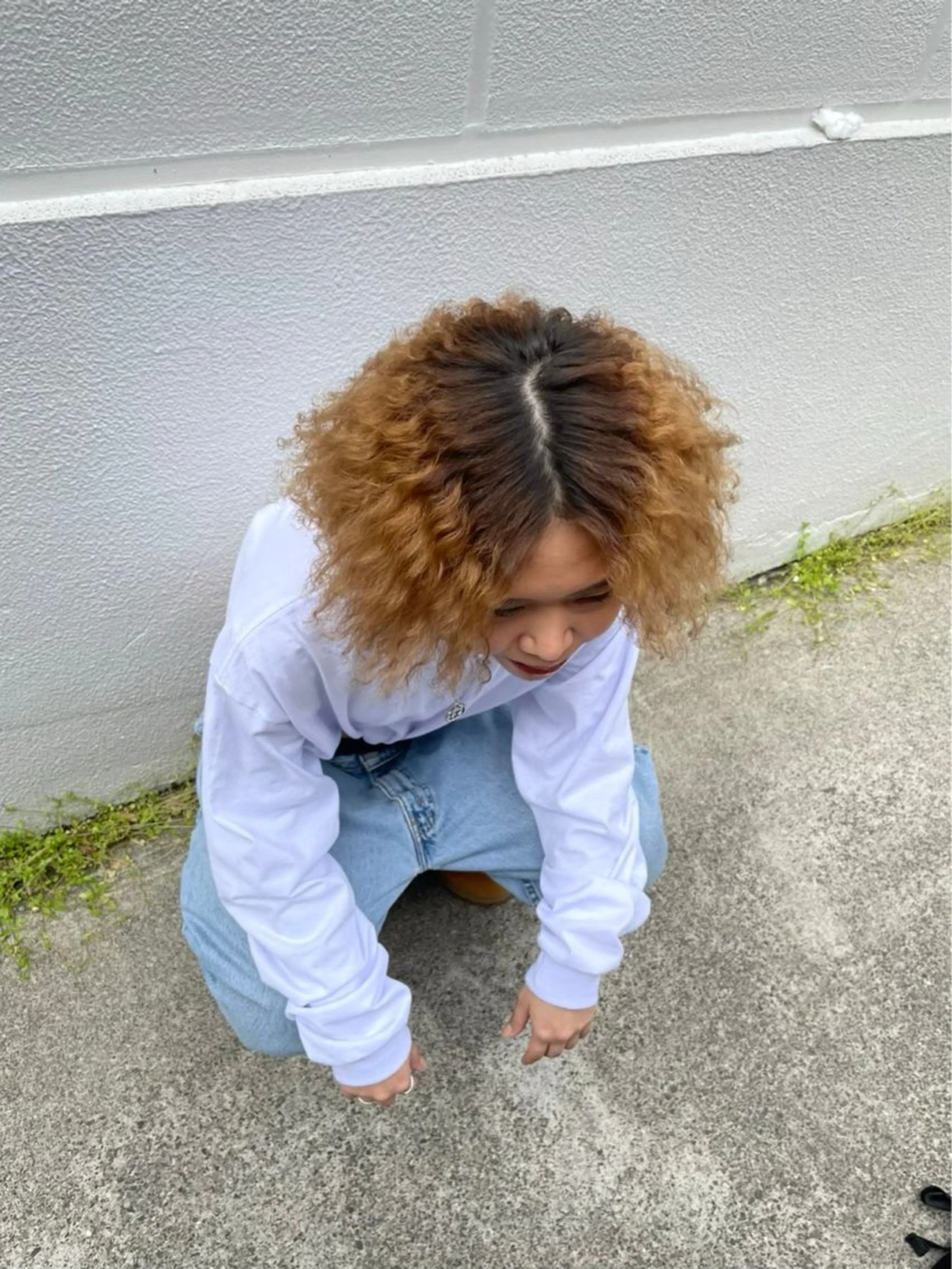 ミディアム ヘアカラー ニュアンスカラー/ 🫧レミ(坊主)のヘアスタイル