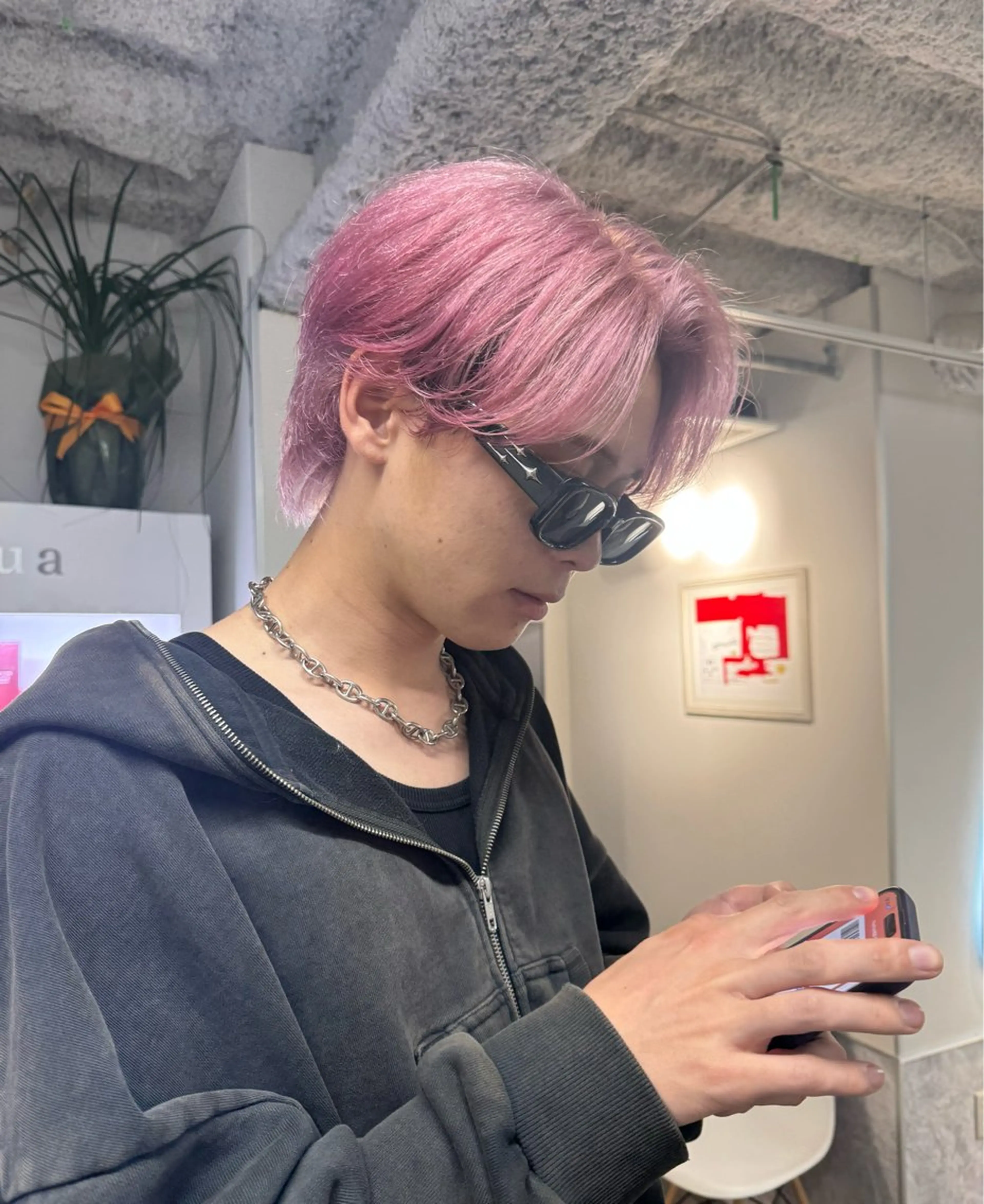 カラー メンズ ヘアカラー トリートメント 透明感カラー🫧/ ゆうなのヘアスタイル