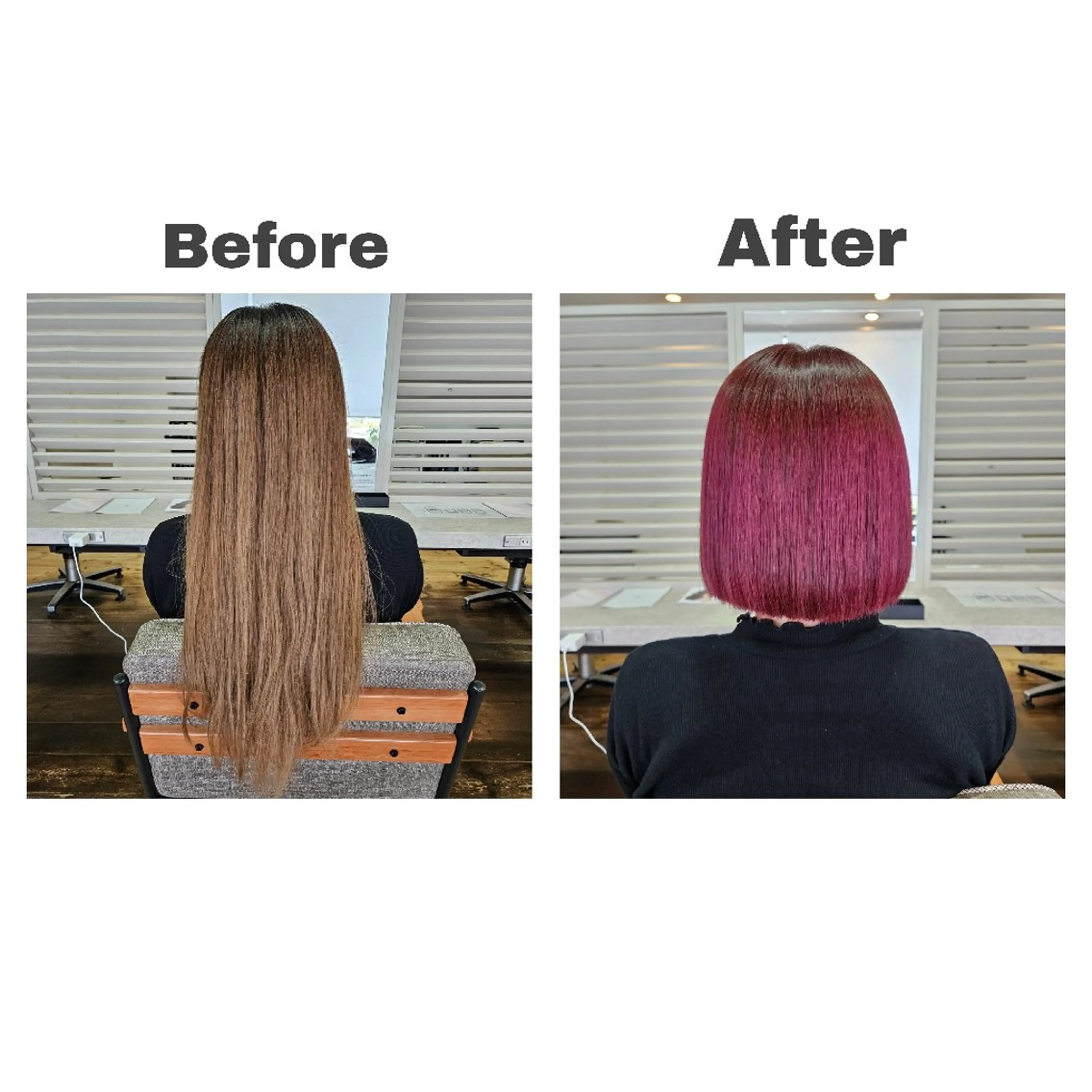 ミディアム パーマ カラー ブリーチ ピンクカラー ボブ 髪質改善 縮毛矯正 カット ヘアカラー 縮毛矯正 髪質改善サロン🍃 AIRI のヘアスタイル