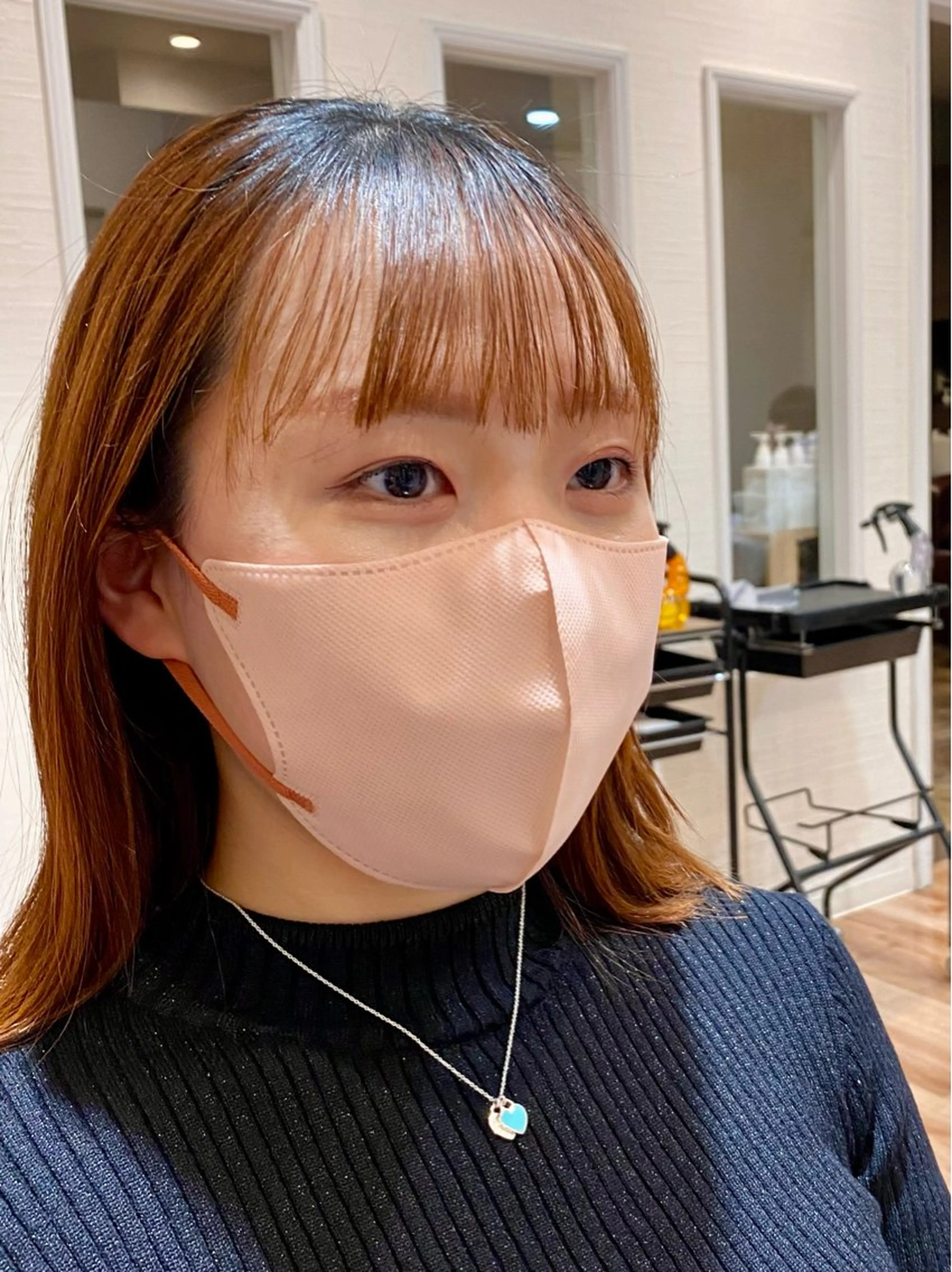 ミディアム カット ヘアカラー イシカワ ユウタのヘアスタイル