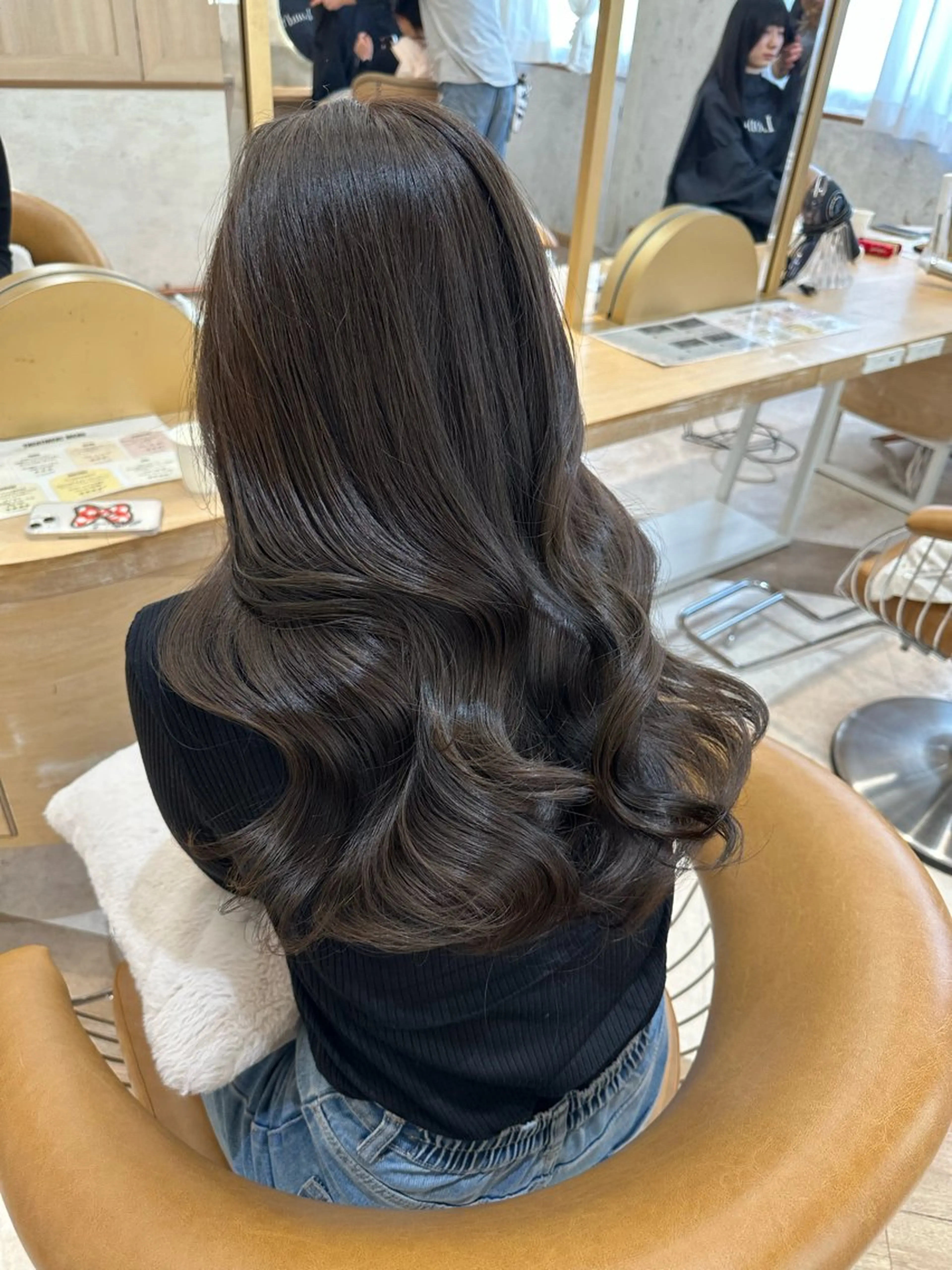 ロング カラー ヘアカラー トリートメント 荻野 峻輔/レイヤー /ハッシュ/透明感のヘアスタイル