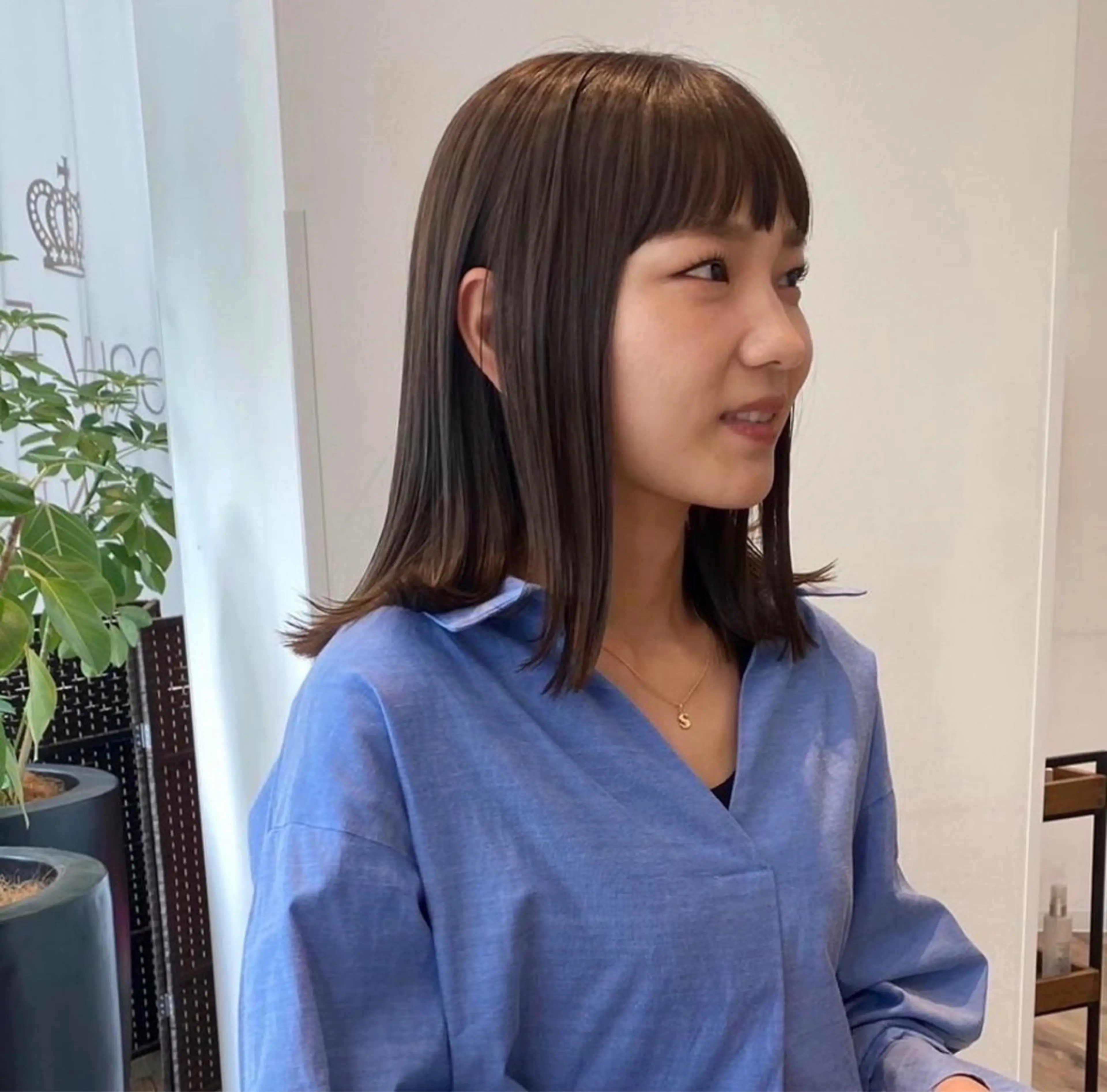 カラー アッシュ アッシュブラウン ブラウンカラー 透明感カラー K-two 立石涼恭のヘアスタイル