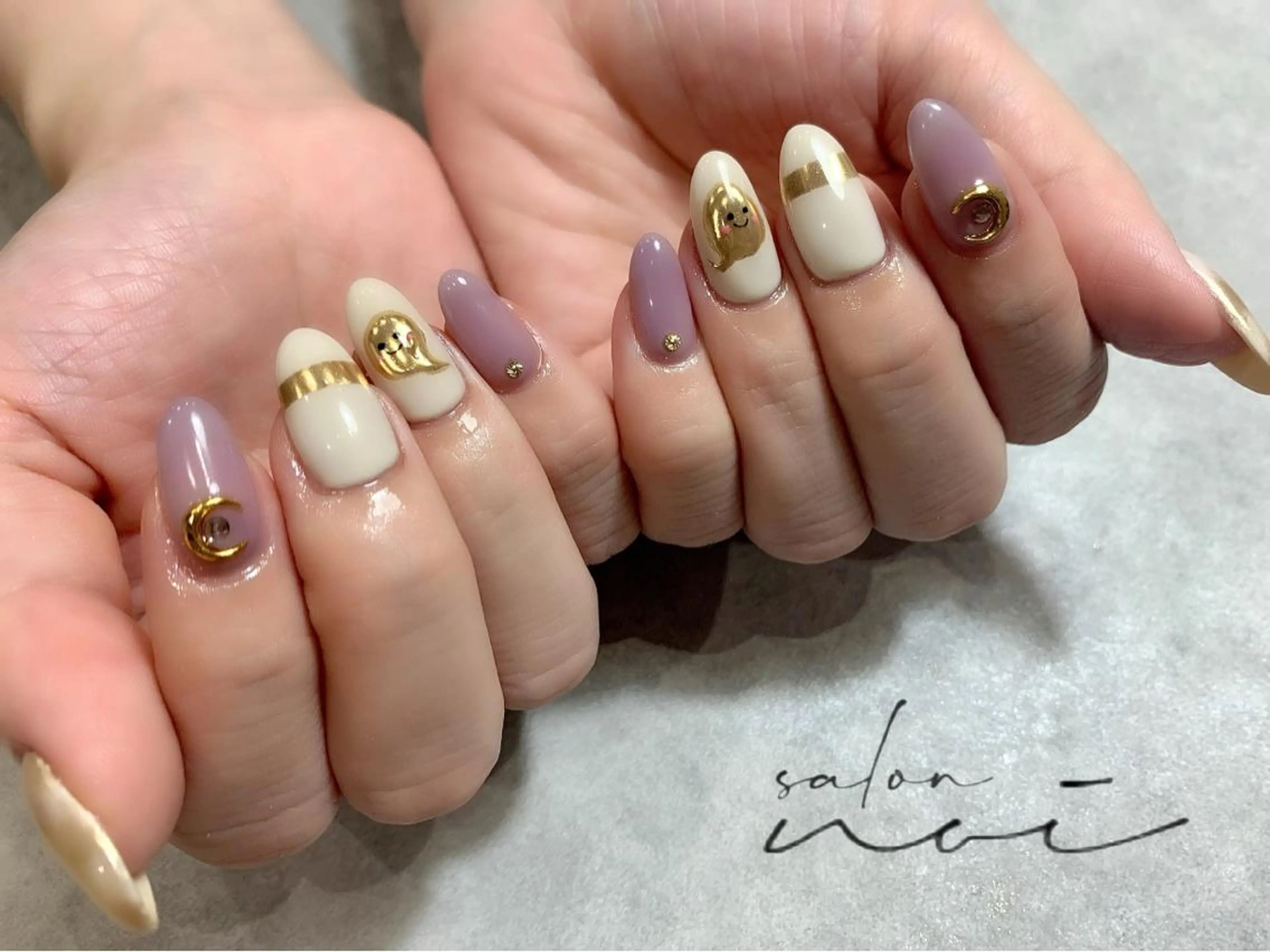 ネイル 持ち込み ハンドネイル salon noiのネイルデザイン