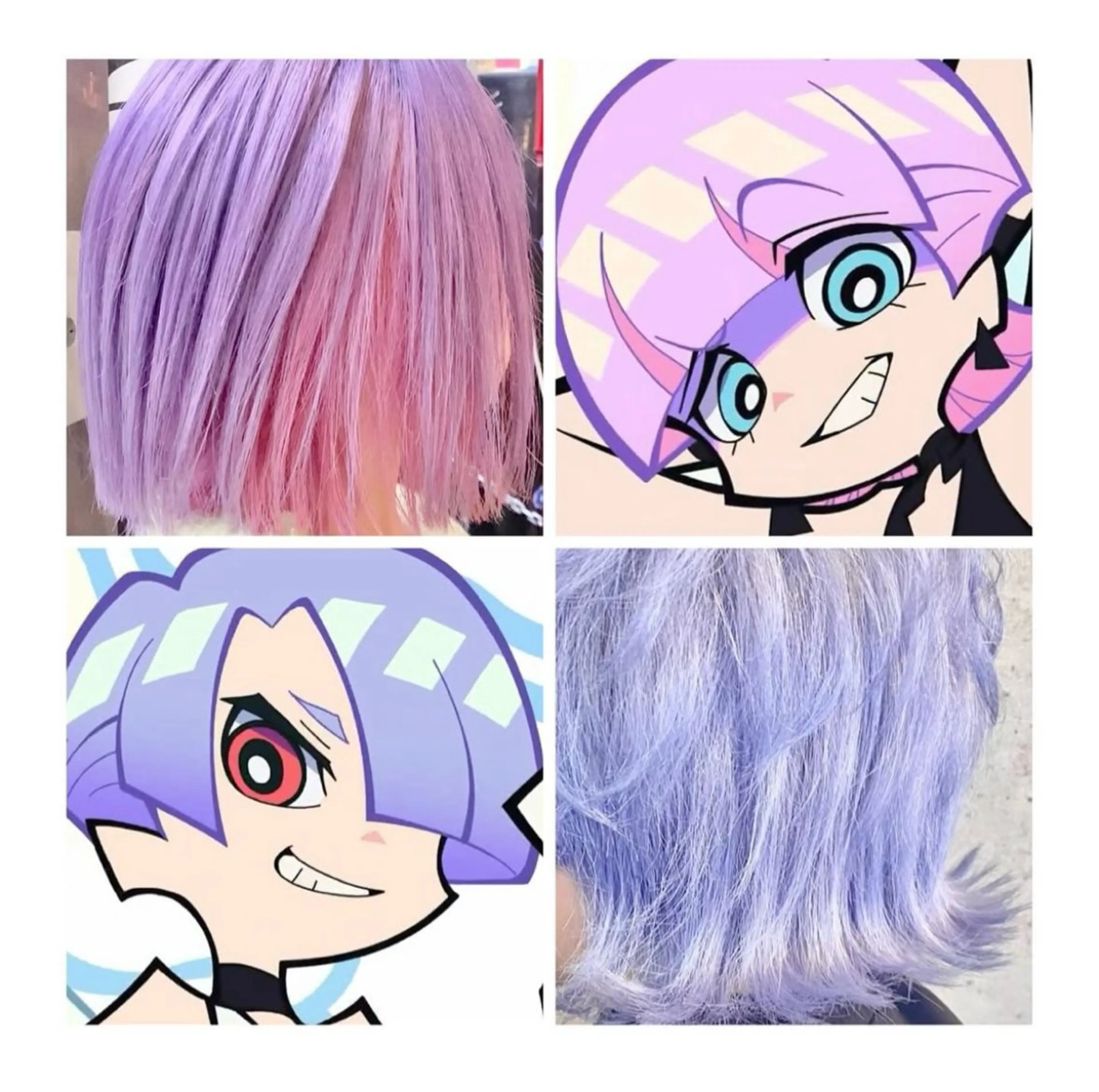 ショート カラー ブリーチ ヘアカラー TSUNO🦖 派手髪/オタク美容師のヘアスタイル