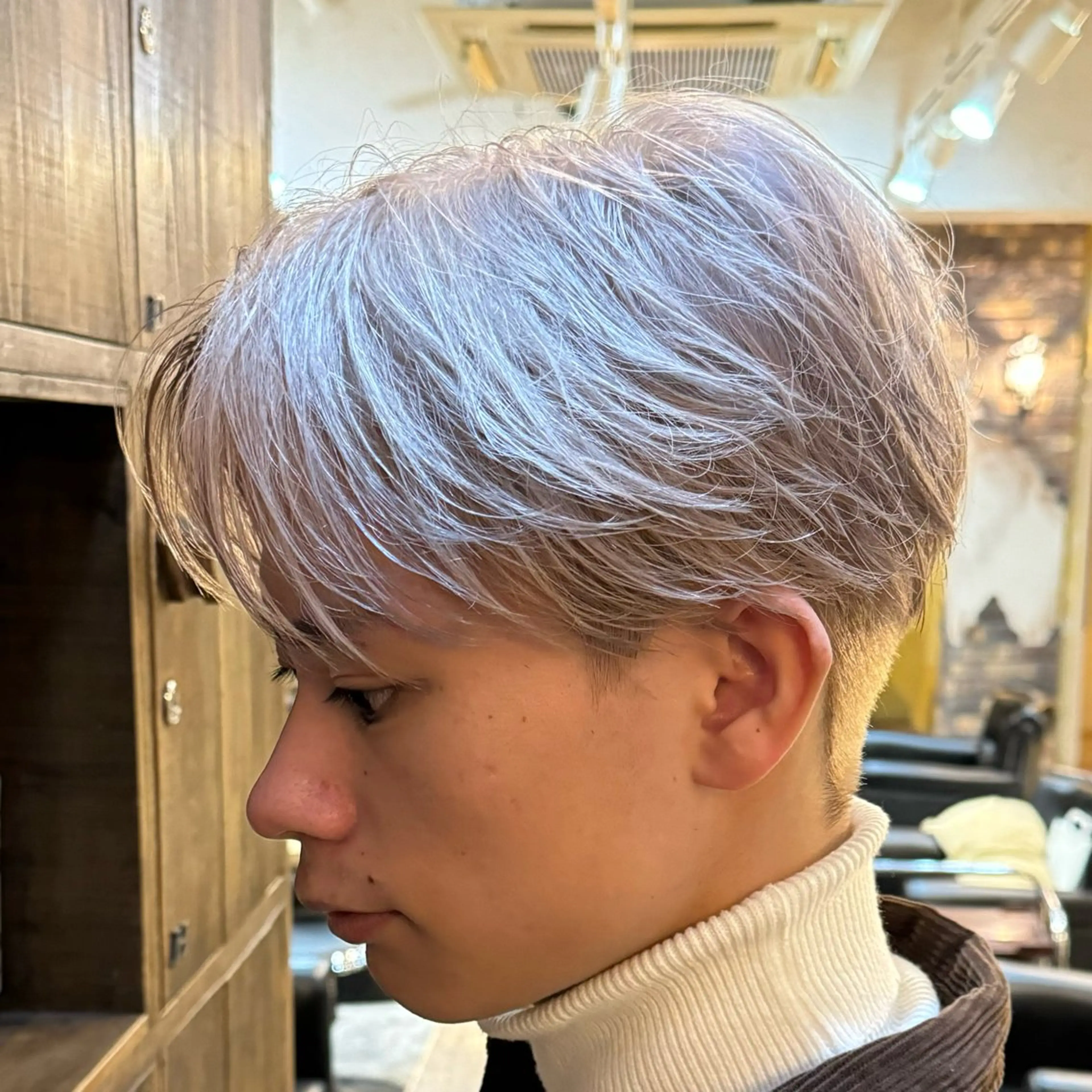 カラー メンズ カット ヘアカラー トリートメント 韓国ヘア🫧艶カラー 🫧髪質改善/オオヤのヘアスタイル