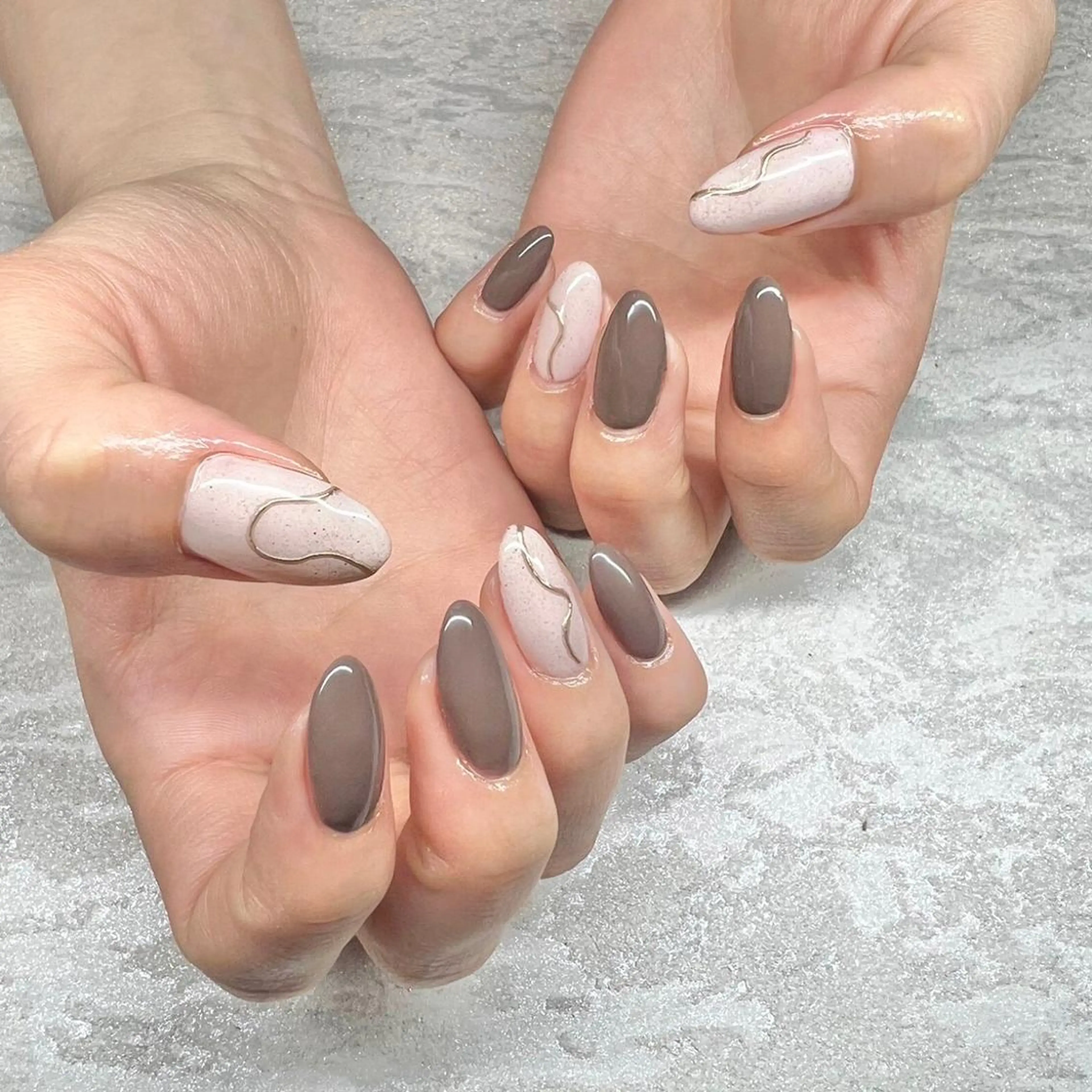 ネイル 近鉄奈良 カラー　うのさくらのヘアスタイル