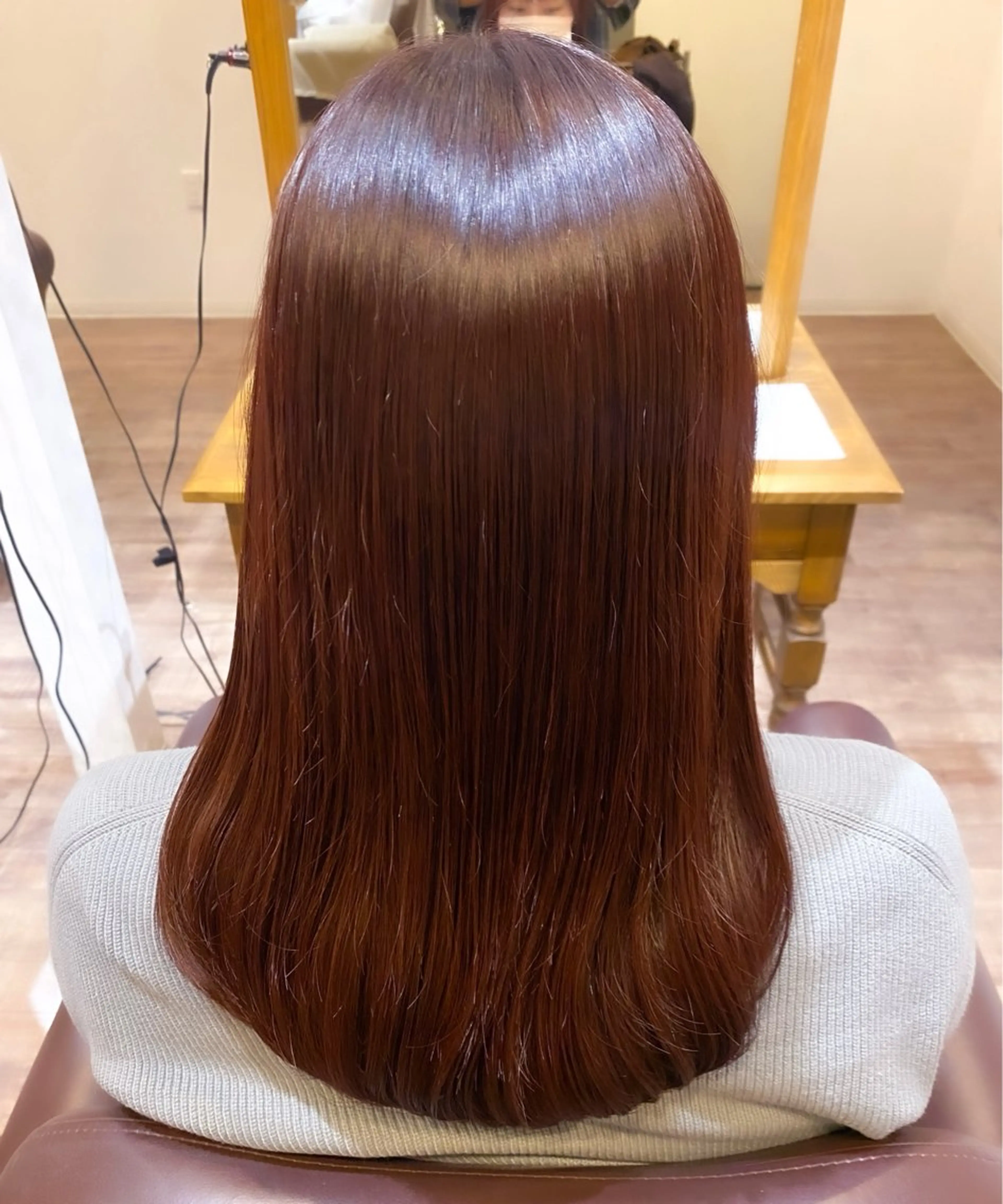 セミロング カット ヘアカラー 美容室Limb所属・髪質改善/縮毛/小林 水葵のヘアスタイル