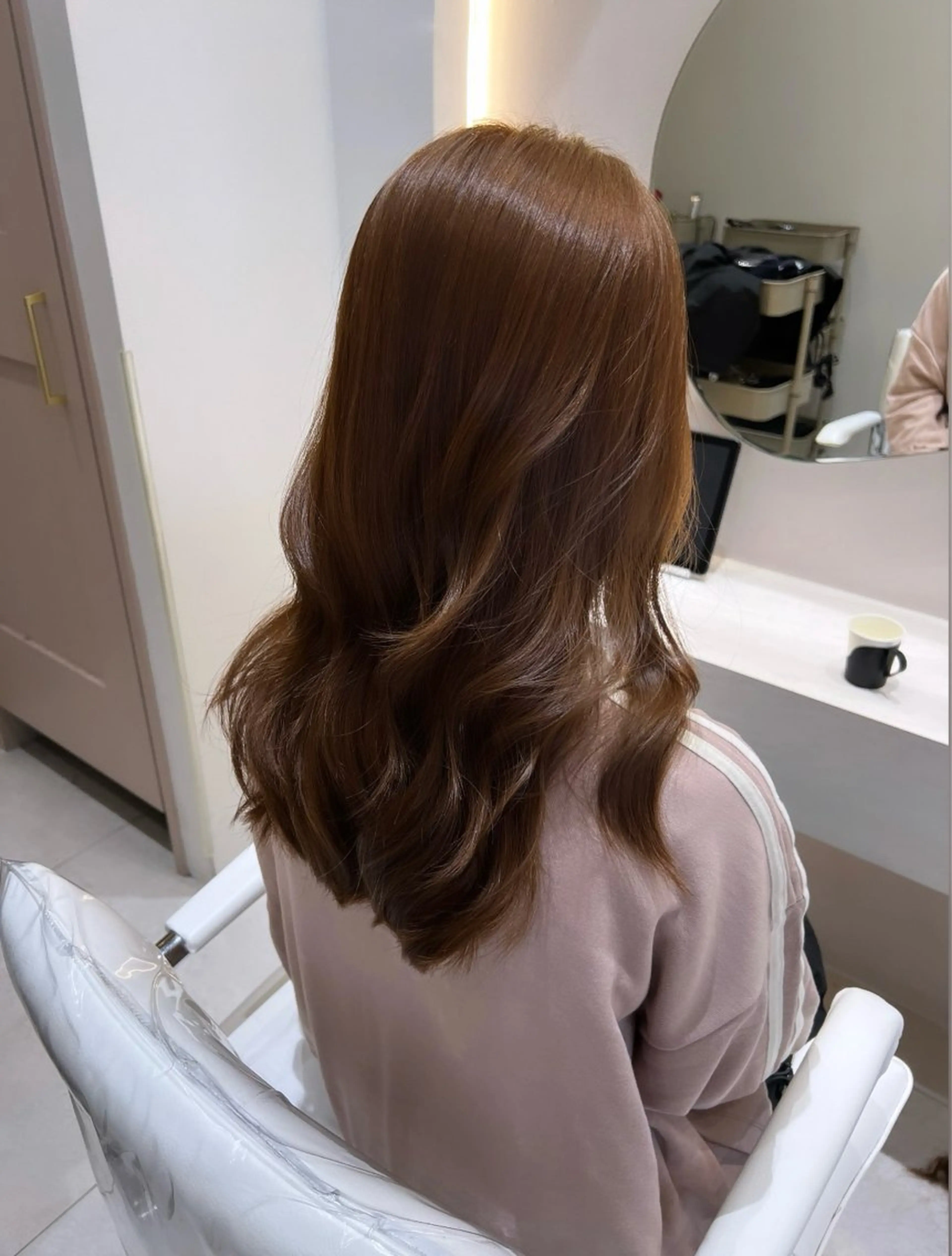 セミロング Zina河原町店 momokaのヘアスタイル