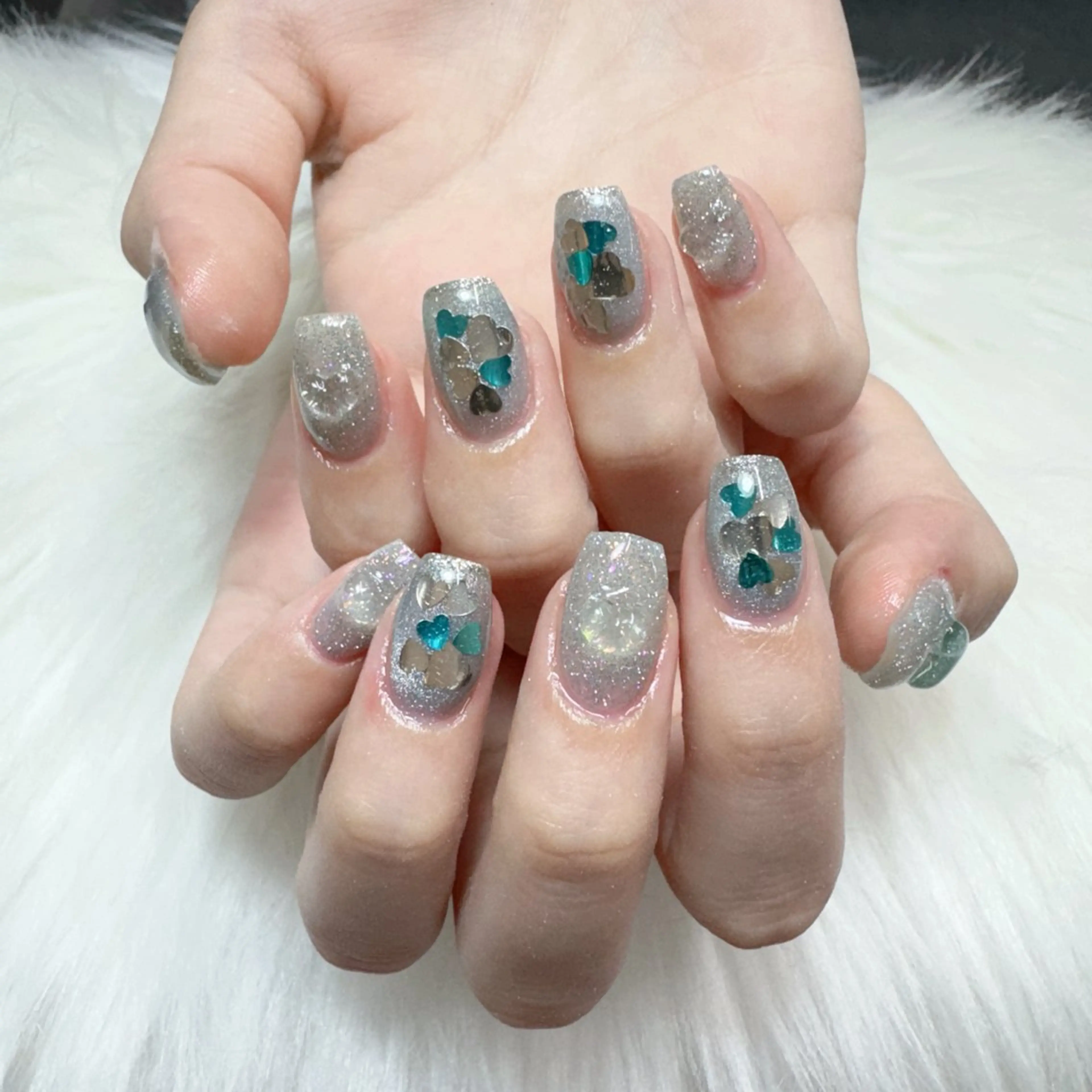 ネイル ハンドネイル 🎀nana🫧 ワンホンネイル🎀のネイルデザイン