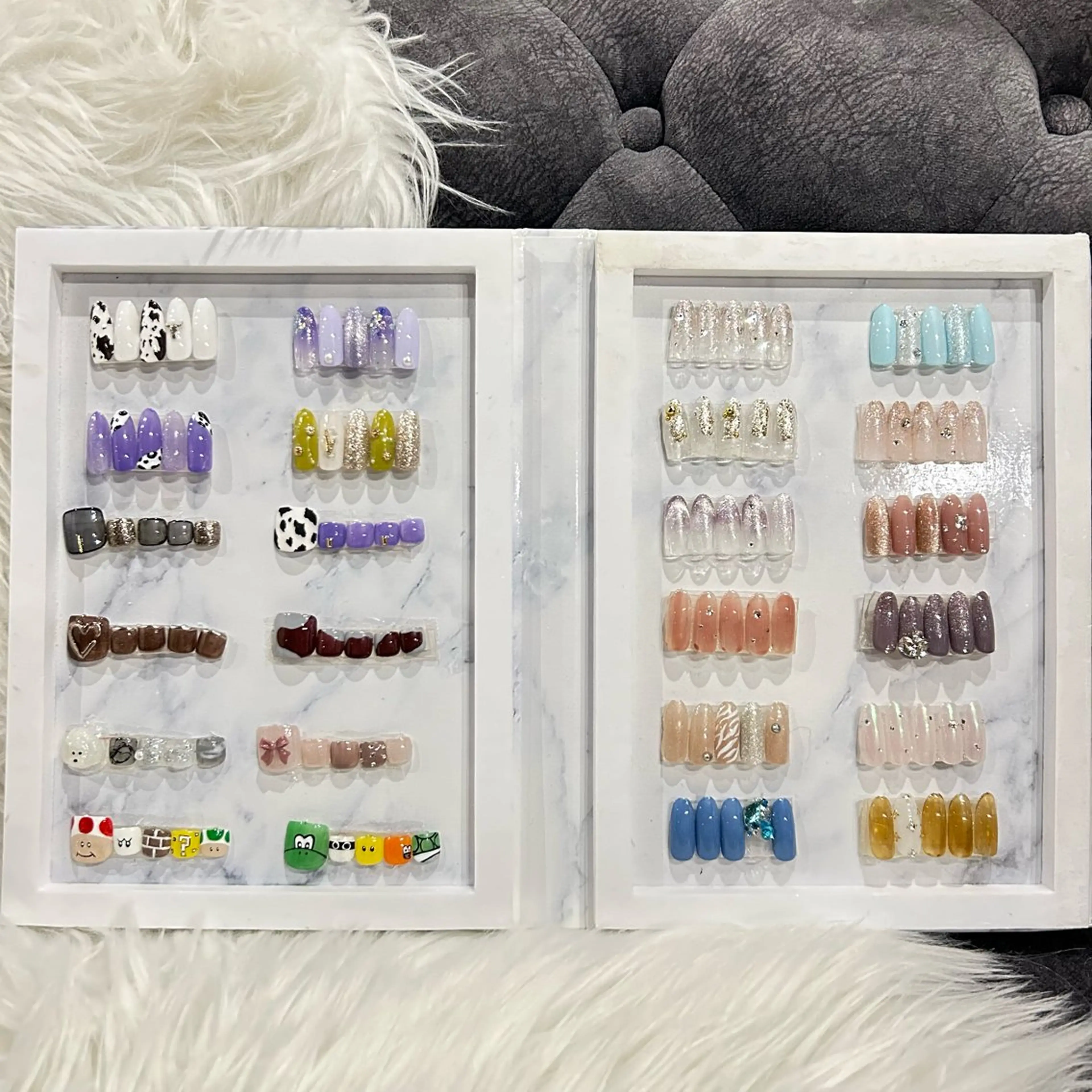 ネイル フットネイル ジェルネイル パラジェル ハンドネイル 春日井Dahlia Beauty中川のネイルデザイン