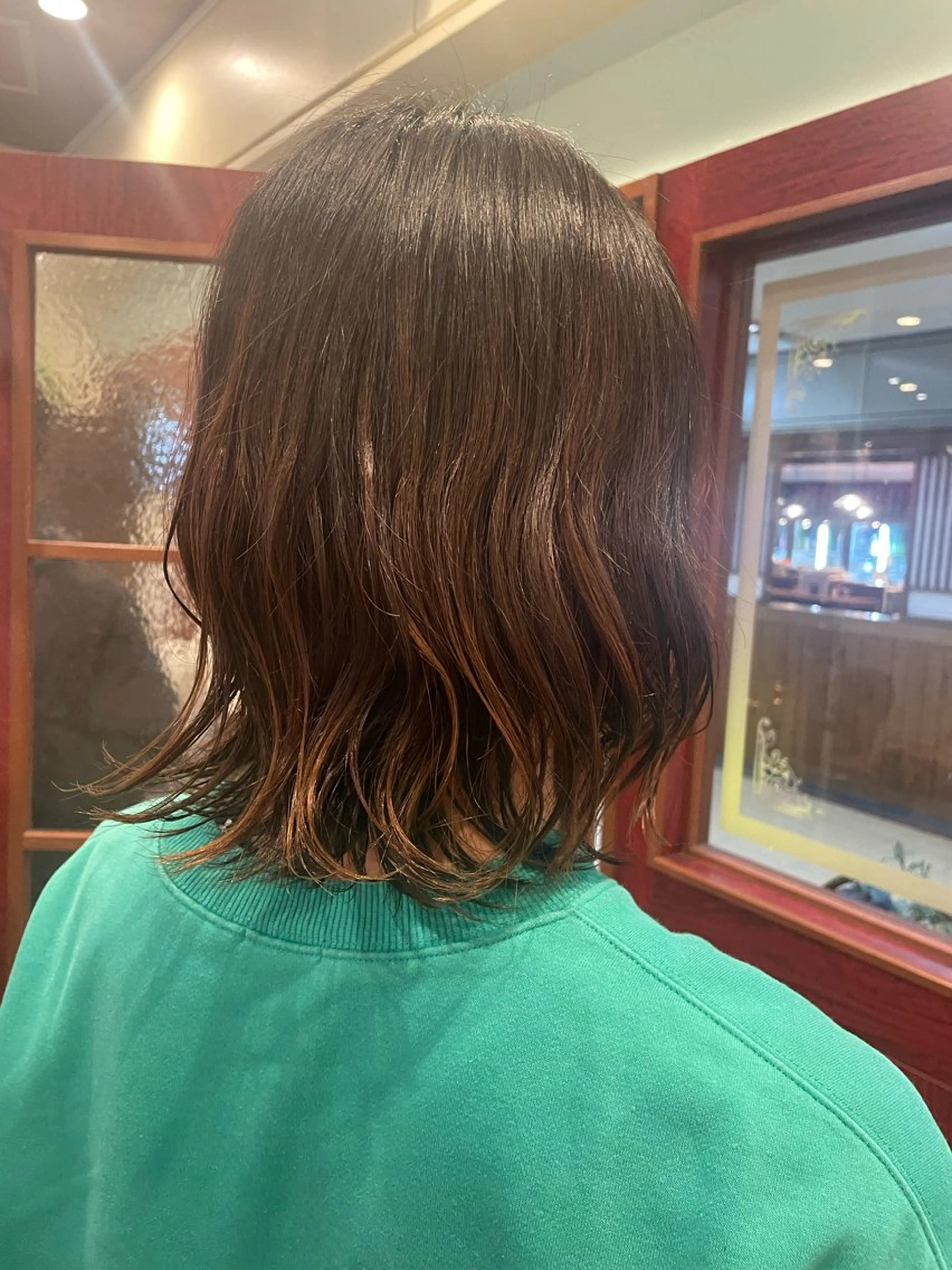 ミディアム ミディアムパーマ unica by milly 【緑地公園】所属・ユニカバイミリー MISAKI🫧のヘアスタイル