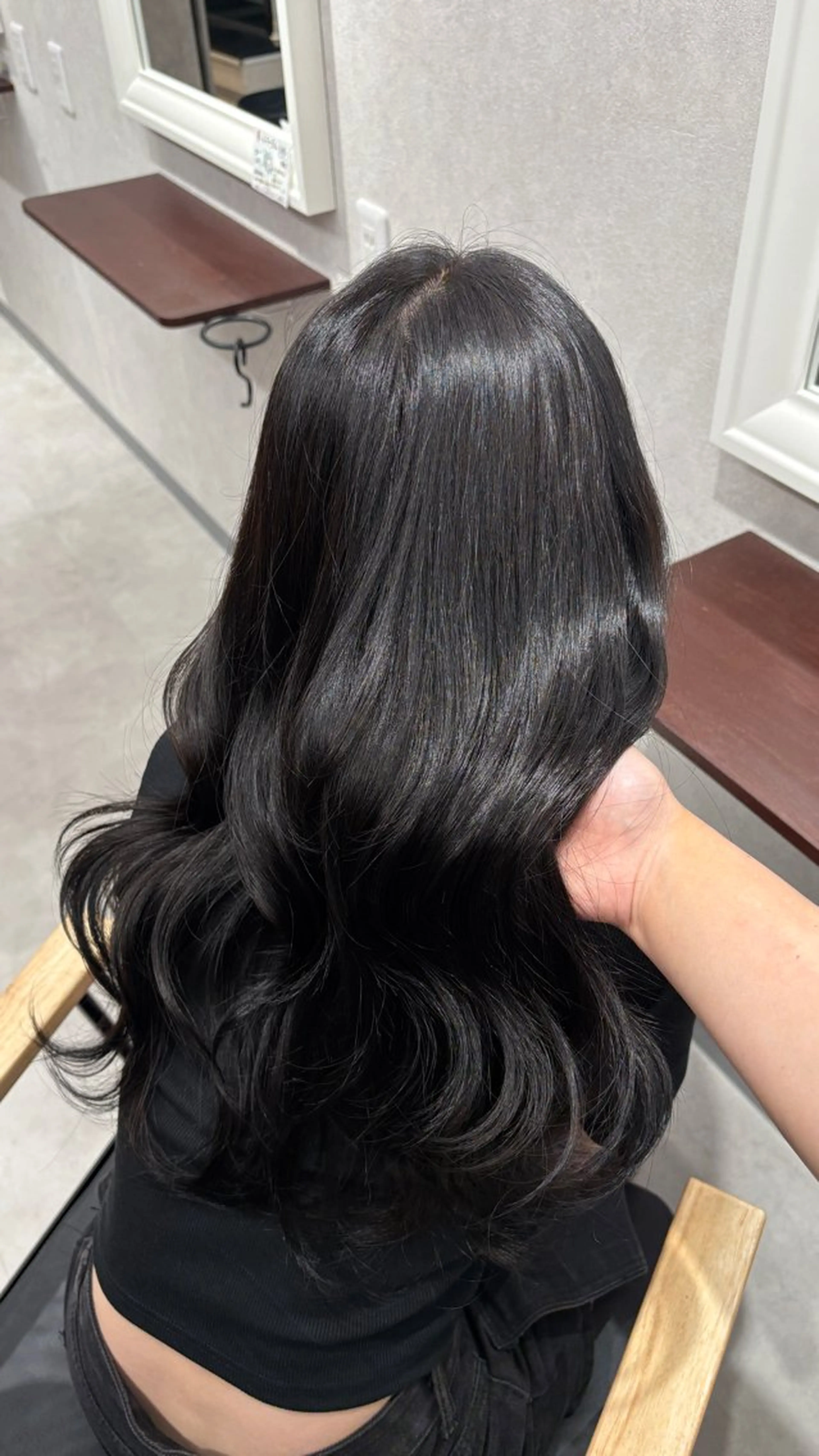 【就活の方必見👩🏻💼】黒染め不使用暗めカラーの写真