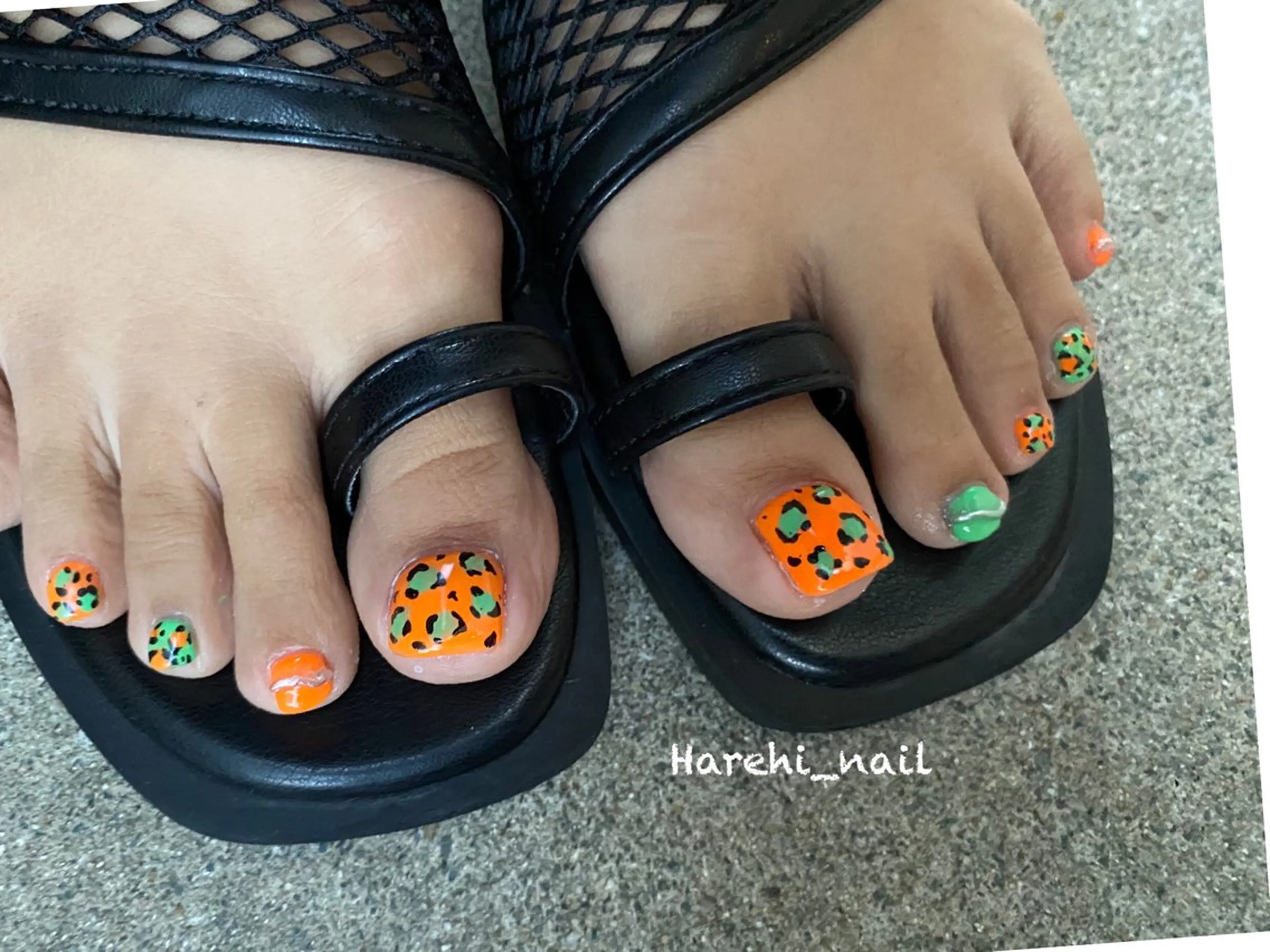 ネイル フットネイル Harehi_ nailのネイルデザイン