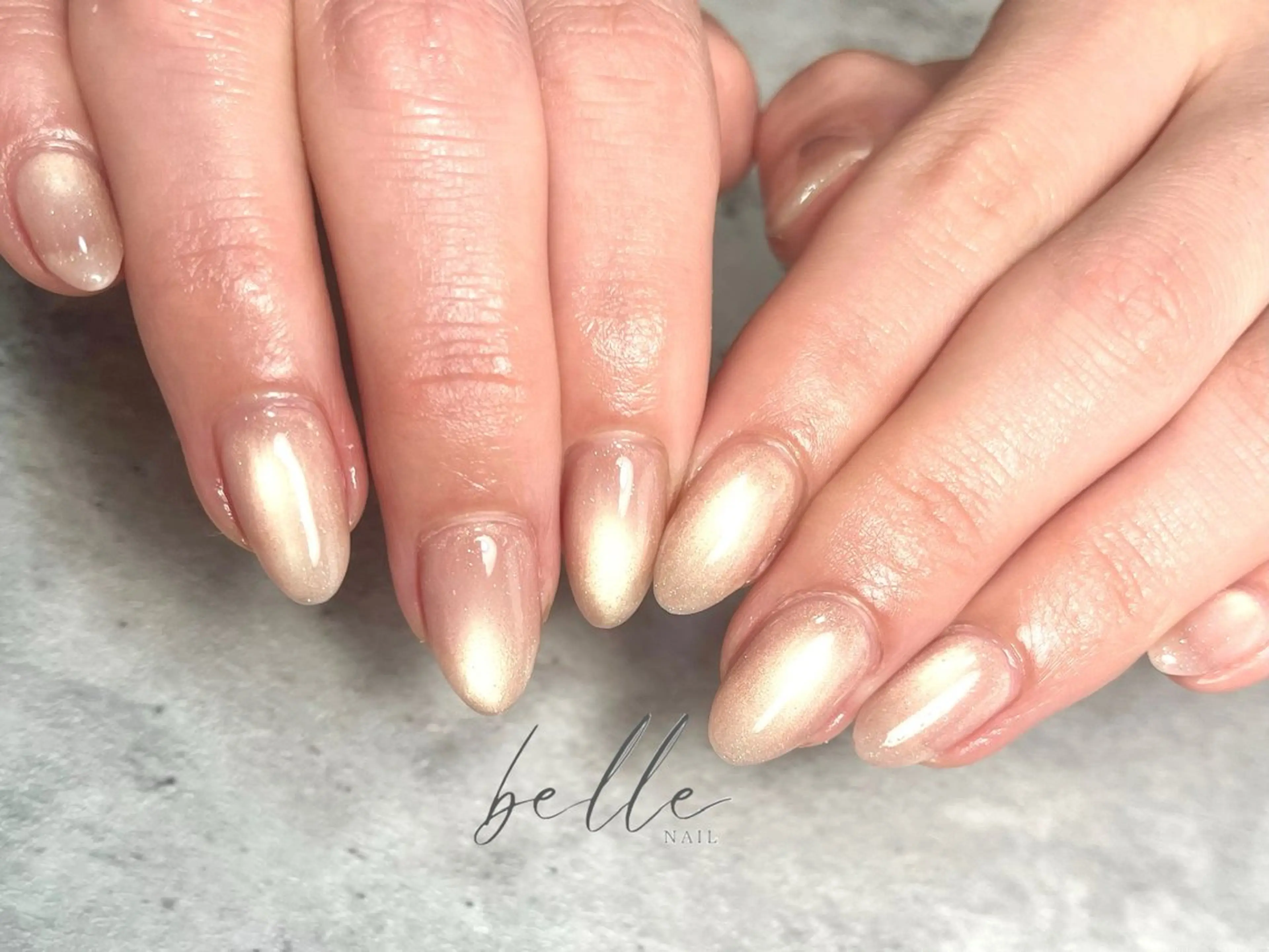 ネイル マグネットネイル ハンドネイル belle nailのネイルデザイン