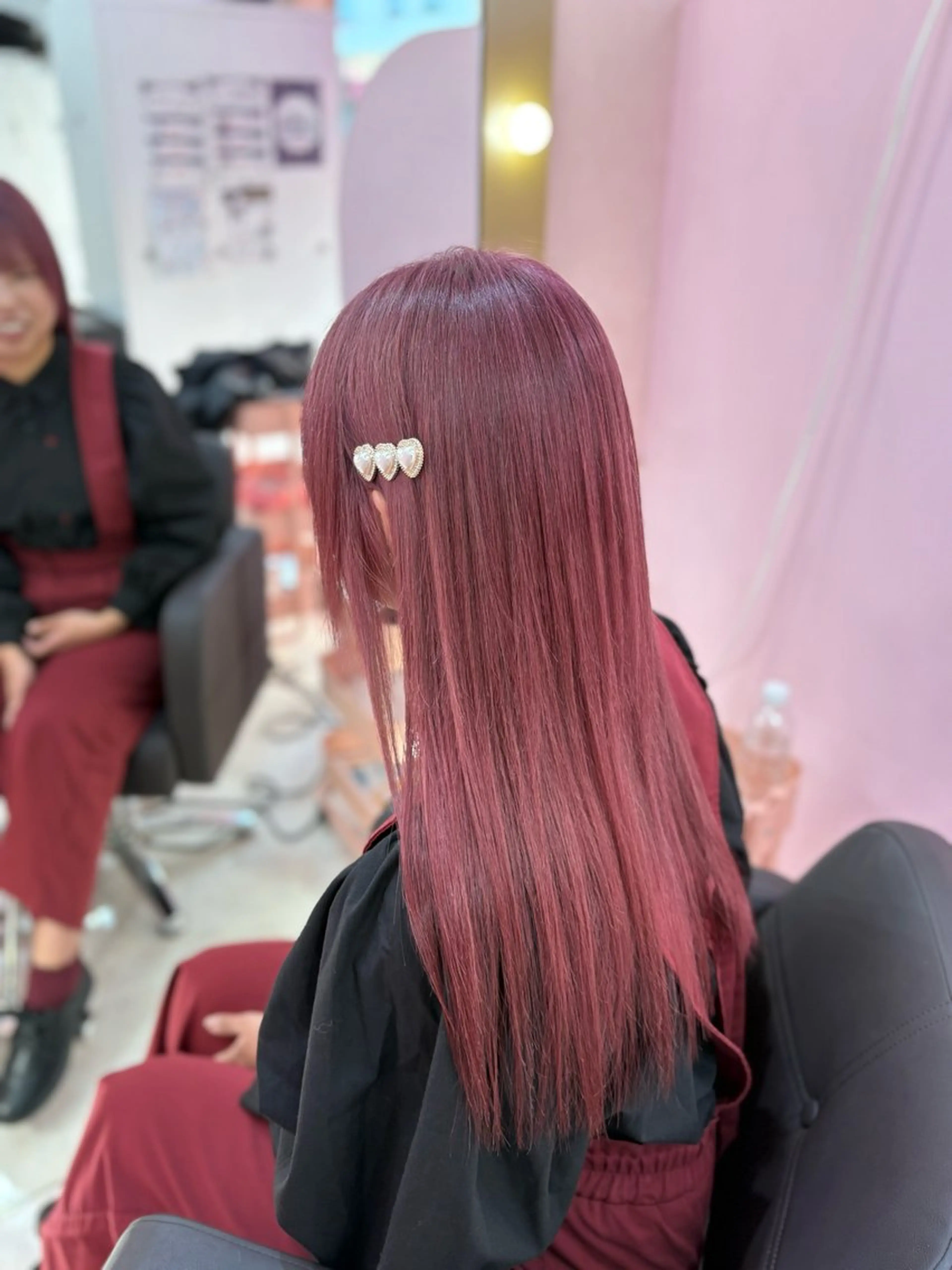 ロング カラー ヘアカラー トリートメント 甘ふわgirly🎀 ハイトーン🤍Ramのヘアスタイル