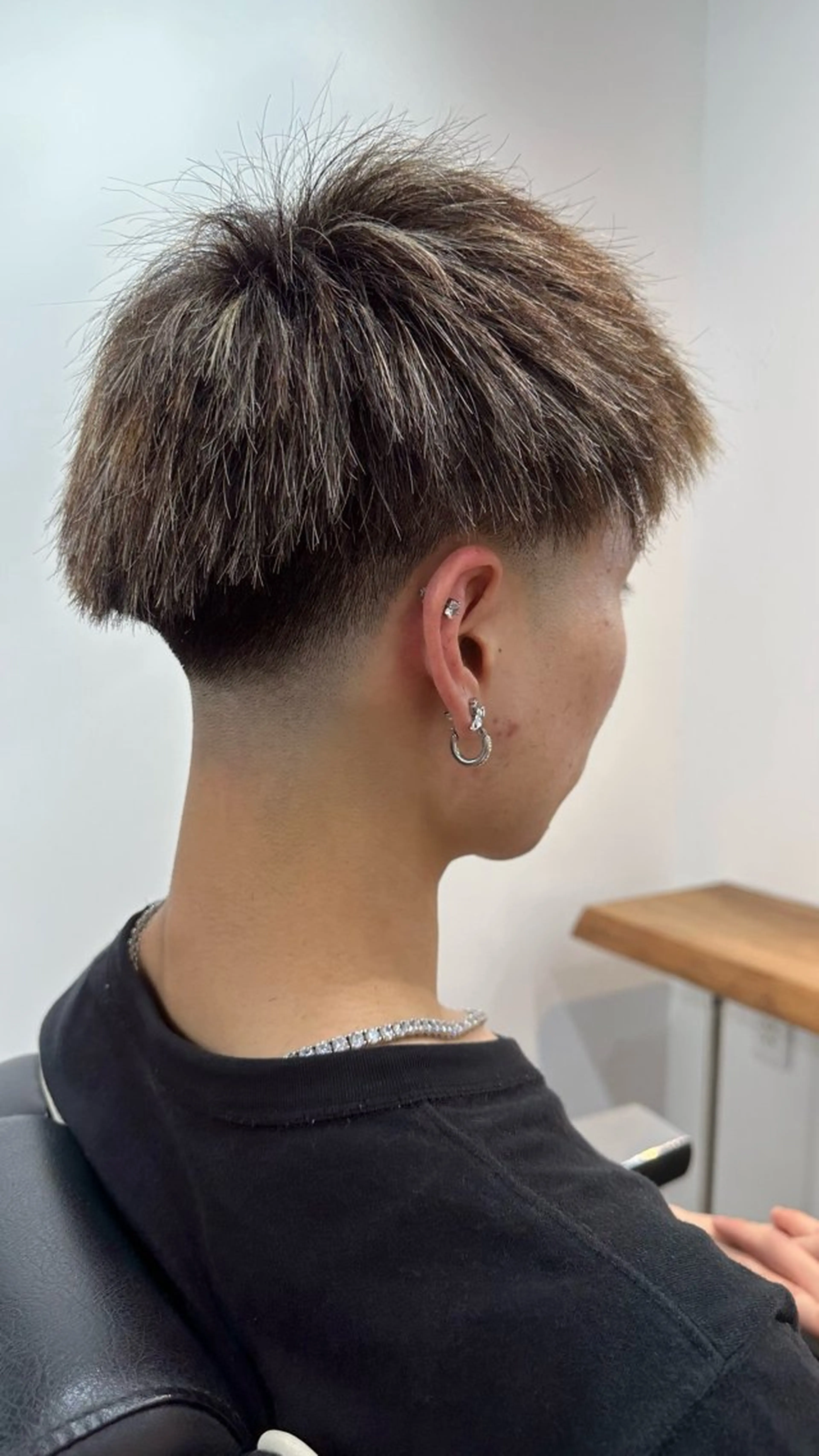 メンズ 律喜/パーマ /メンズ/フェードのヘアスタイル