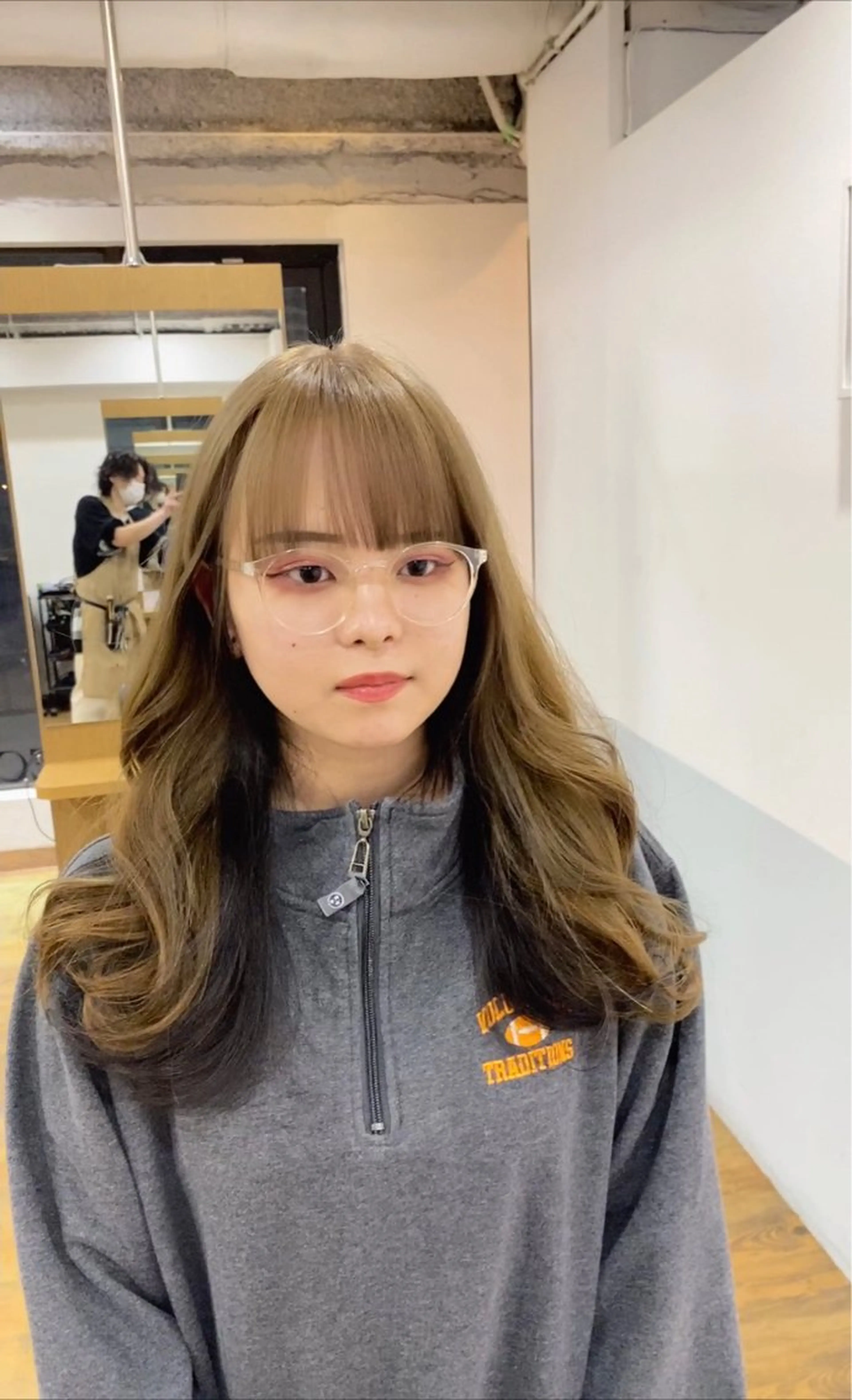 ロング 韓国ヘア🇰🇷 スズキのヘアスタイル