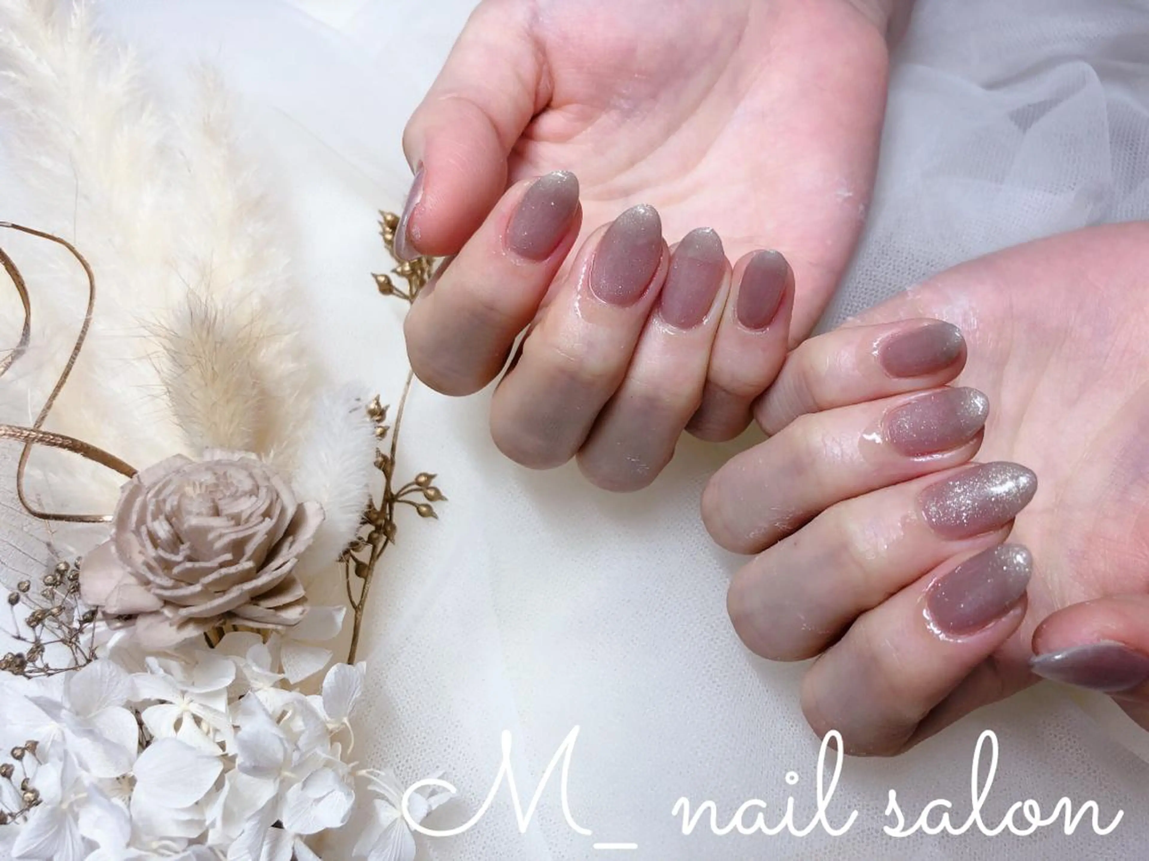 ネイル シンプルネイル M_ nail salonのネイルデザイン