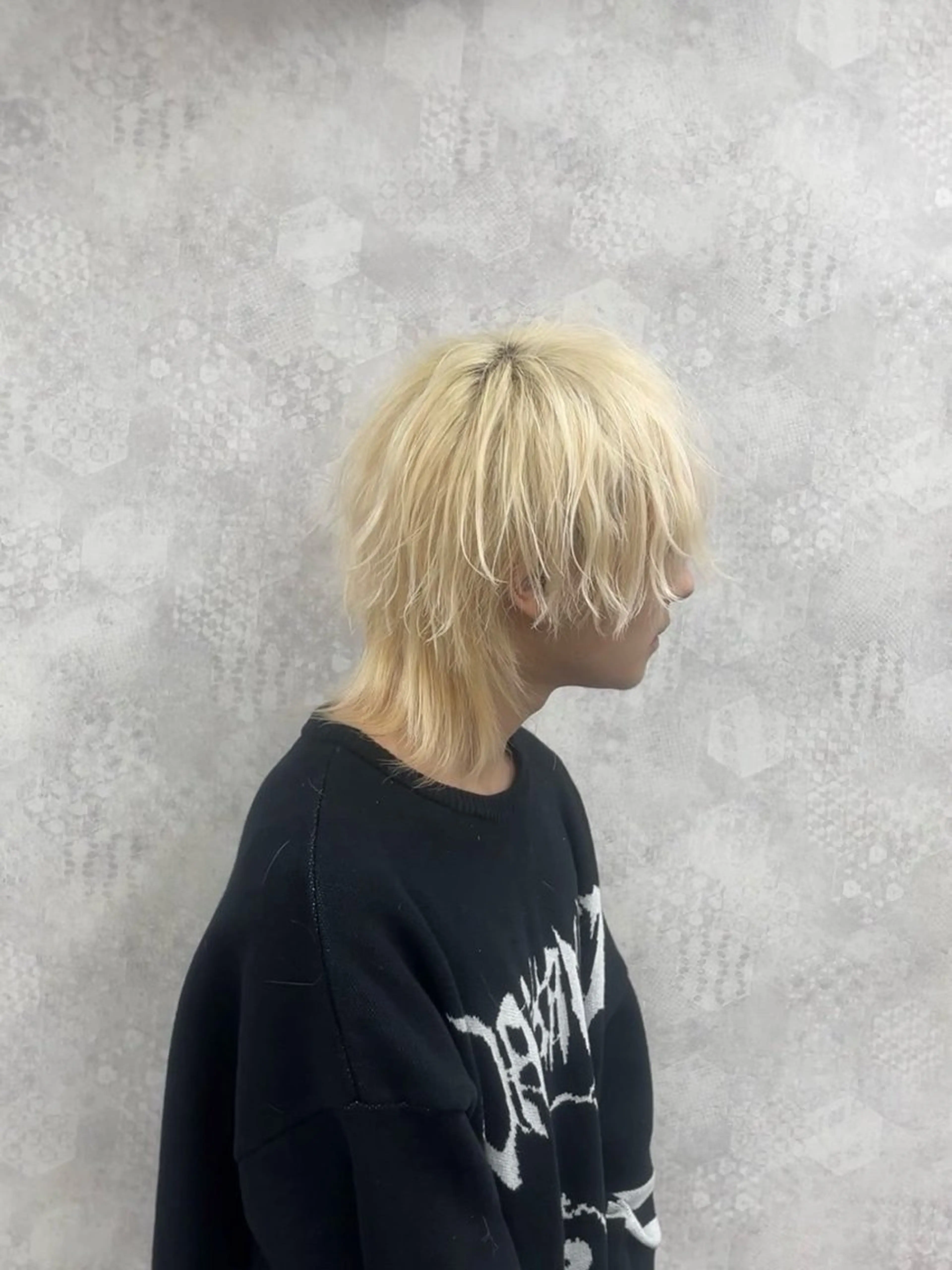 【🎶メンズ限定🎶】ケアブリーチ➕ケアカラー➕内部補修トリートメント❄️ミニモ学割の写真