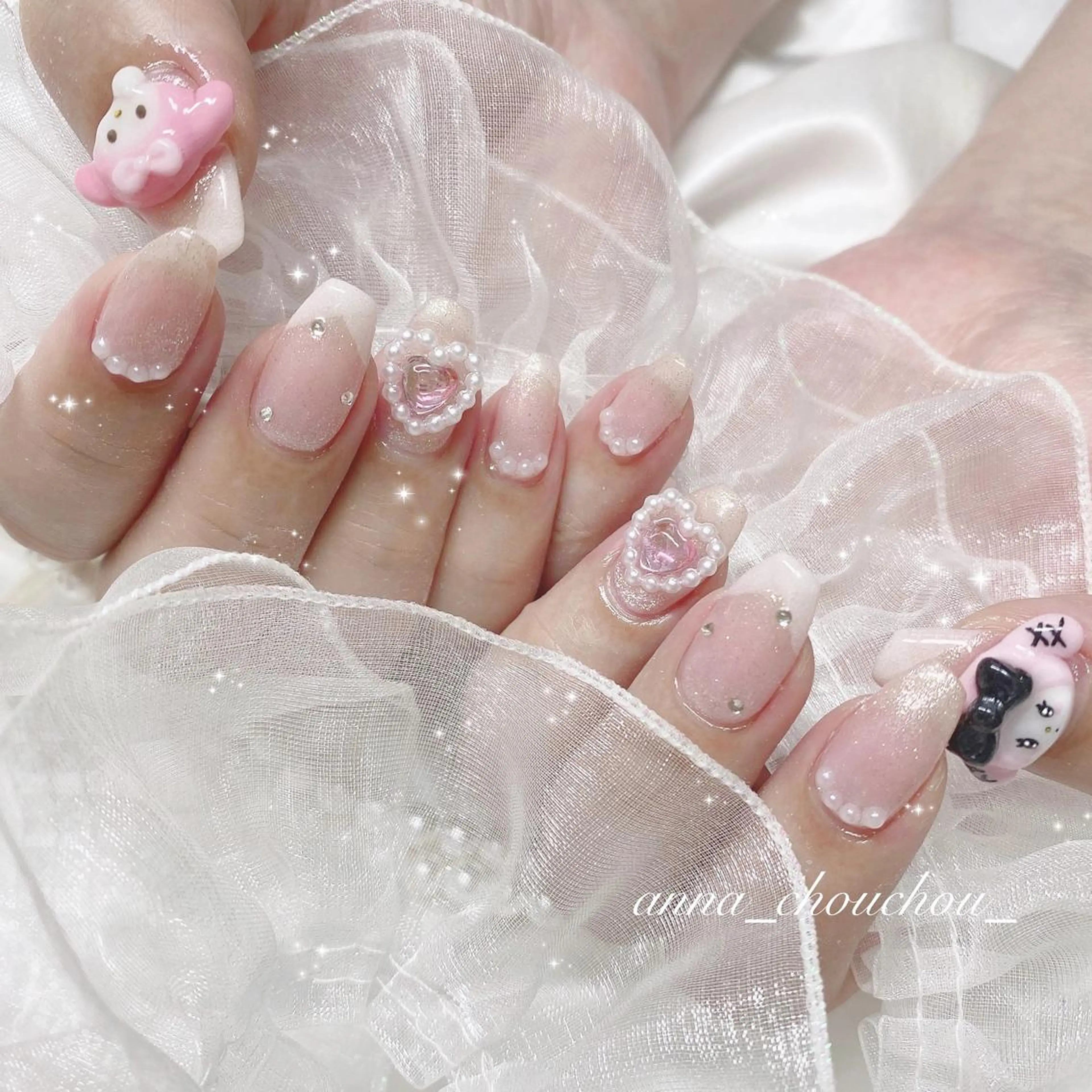 ネイル ハンドネイル Anna Sano⭐️のネイルデザイン