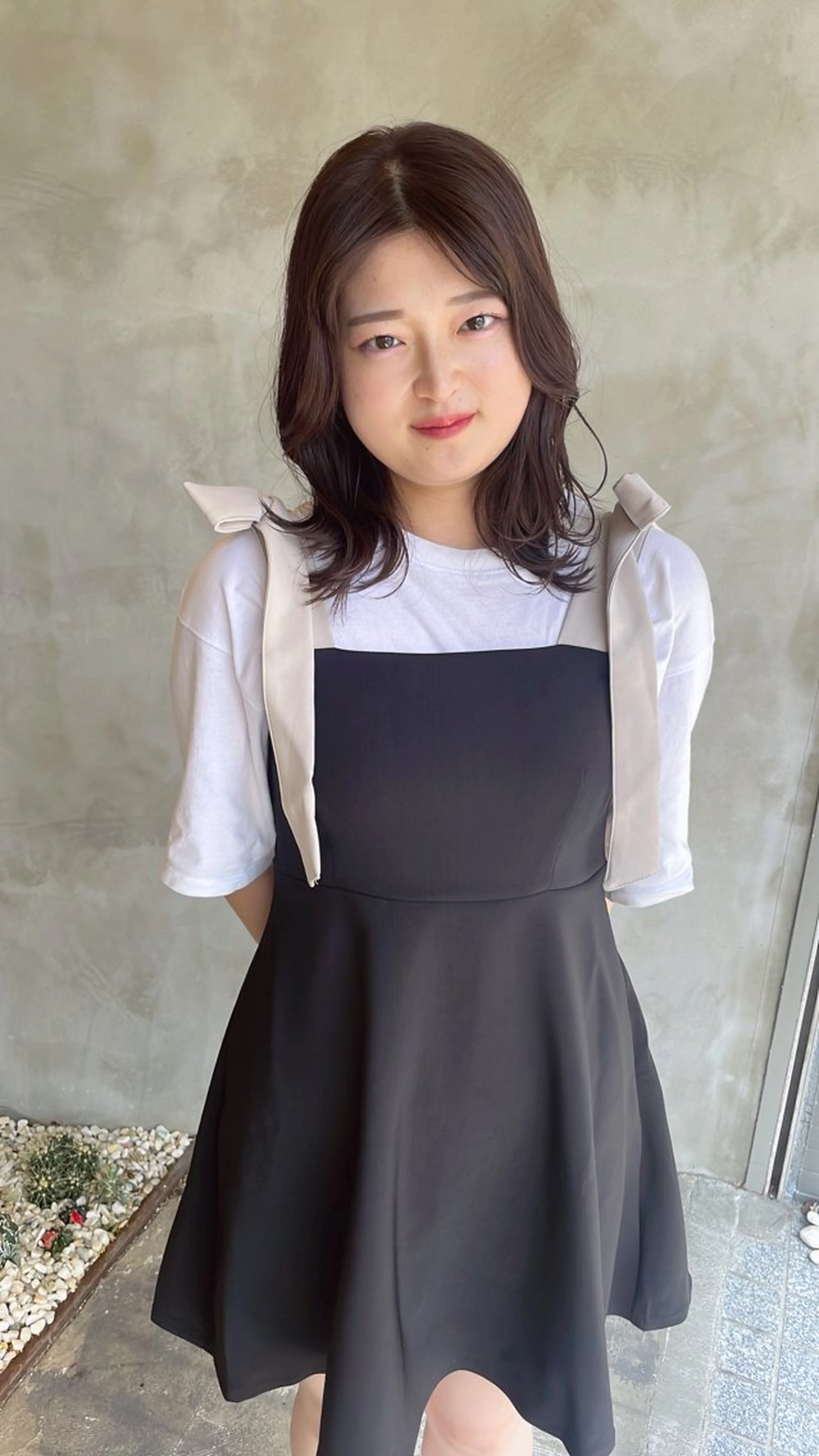 カラー 鎌田 梨瑚のヘアスタイル