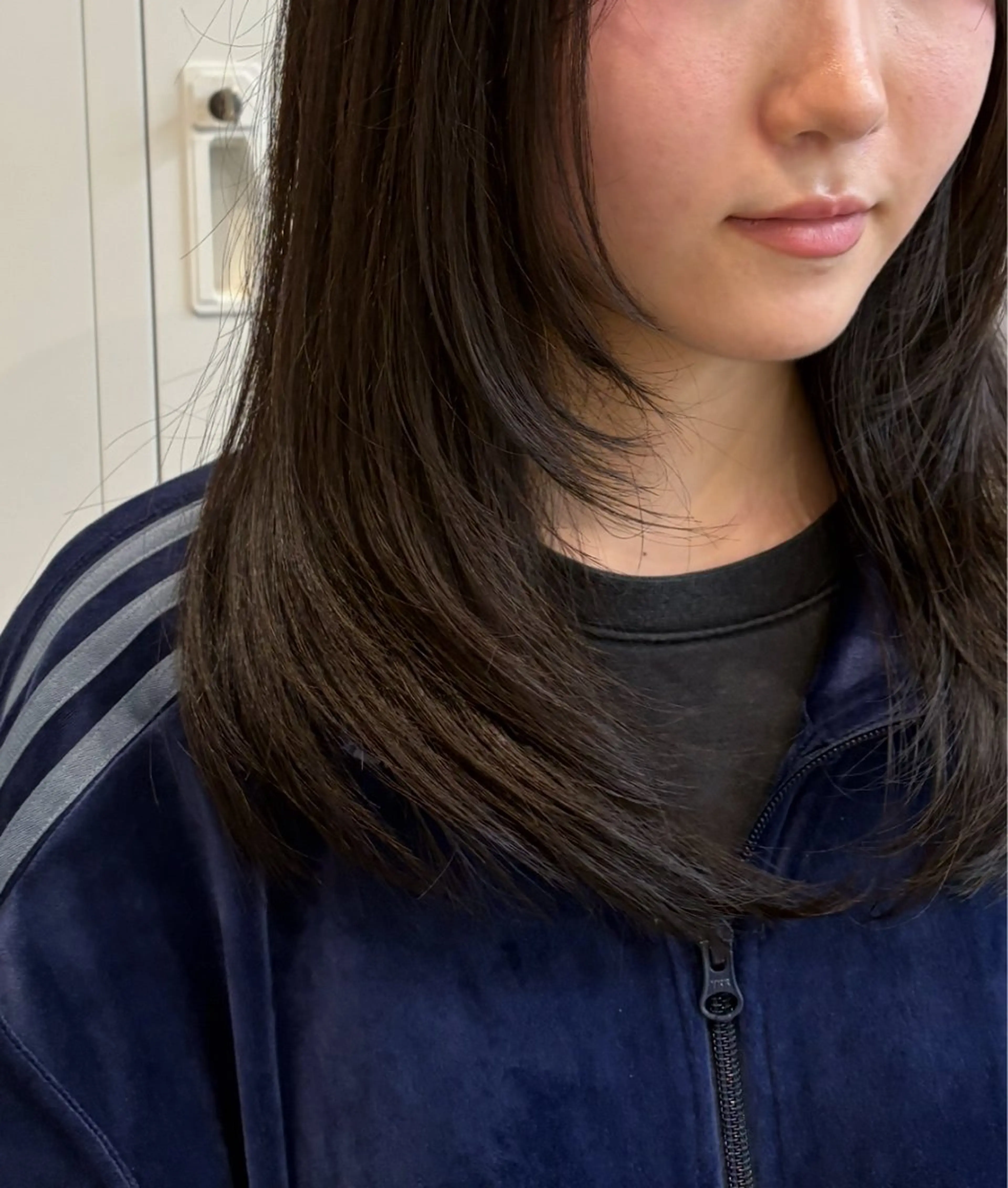 ミディアム ミディアムレイヤー レイヤーカット 🐬レイヤー /透明感/あいか🫧のヘアスタイル