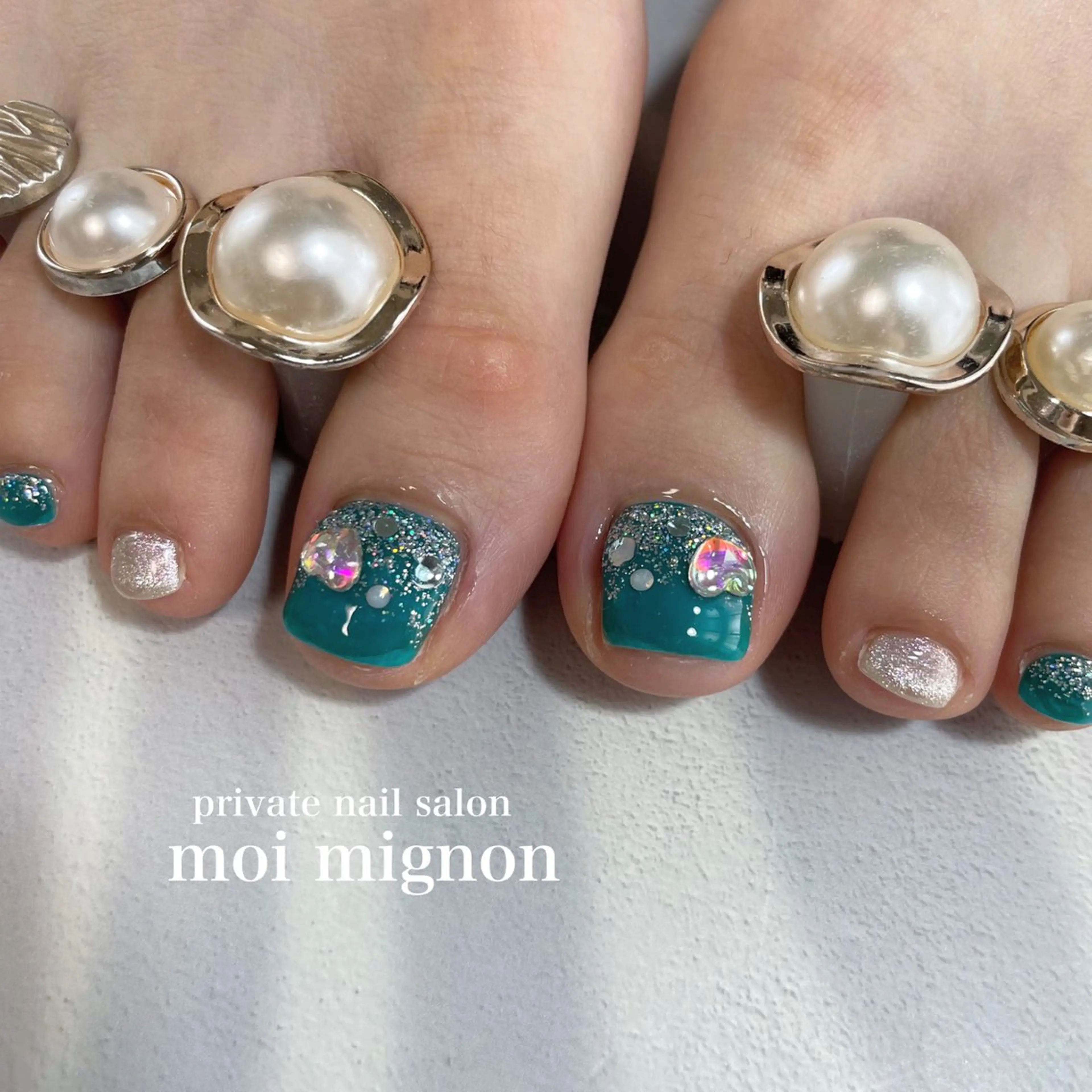 ネイル フットネイル nailist Aki♡のネイルデザイン