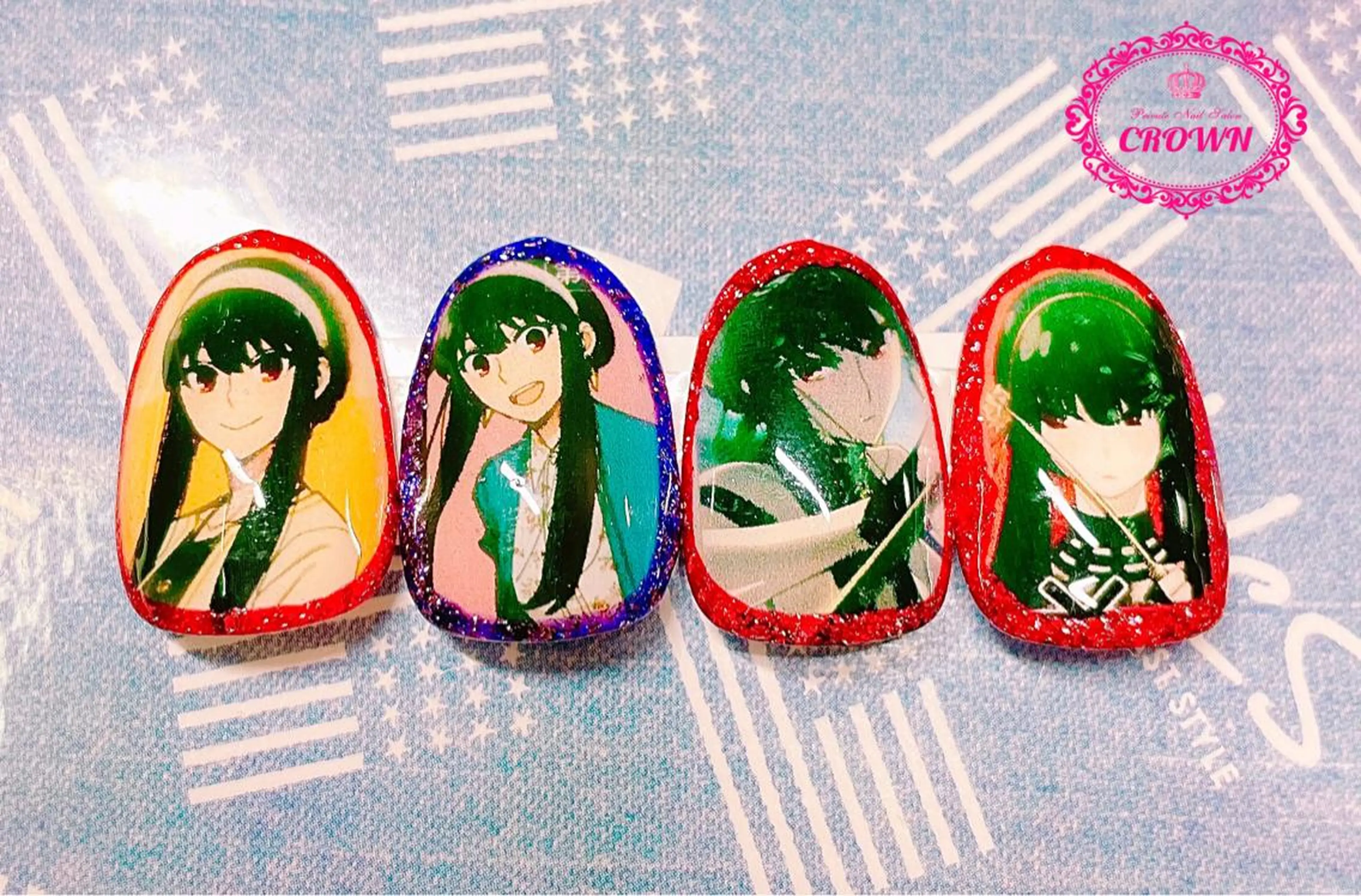 ネイル ハンドネイル CROWN プライベートサロンのネイルデザイン