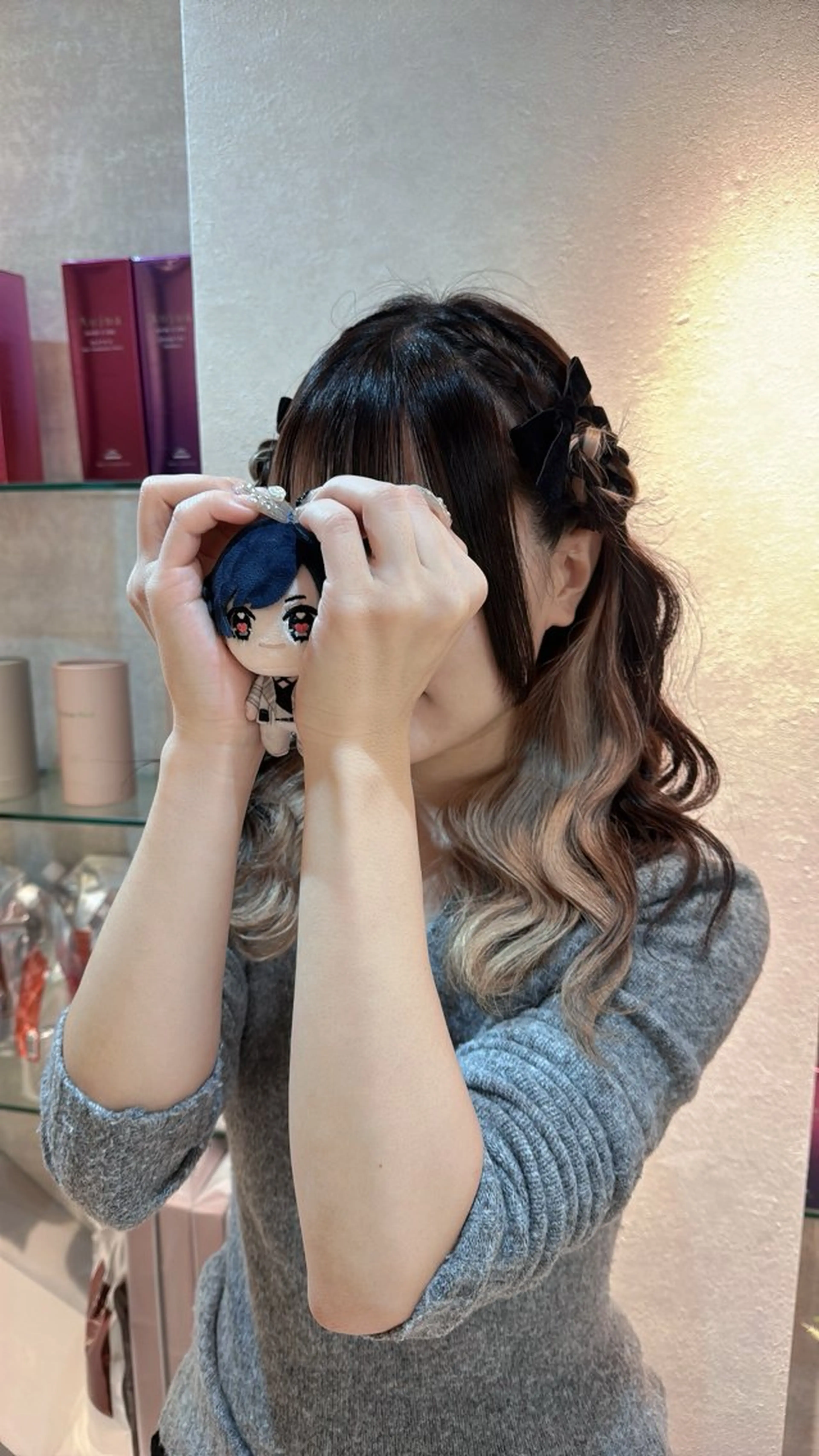 ミディアム ヘアアレンジ ヘアセット 韓国/アイドルヘア 🎀みづきのヘアスタイル