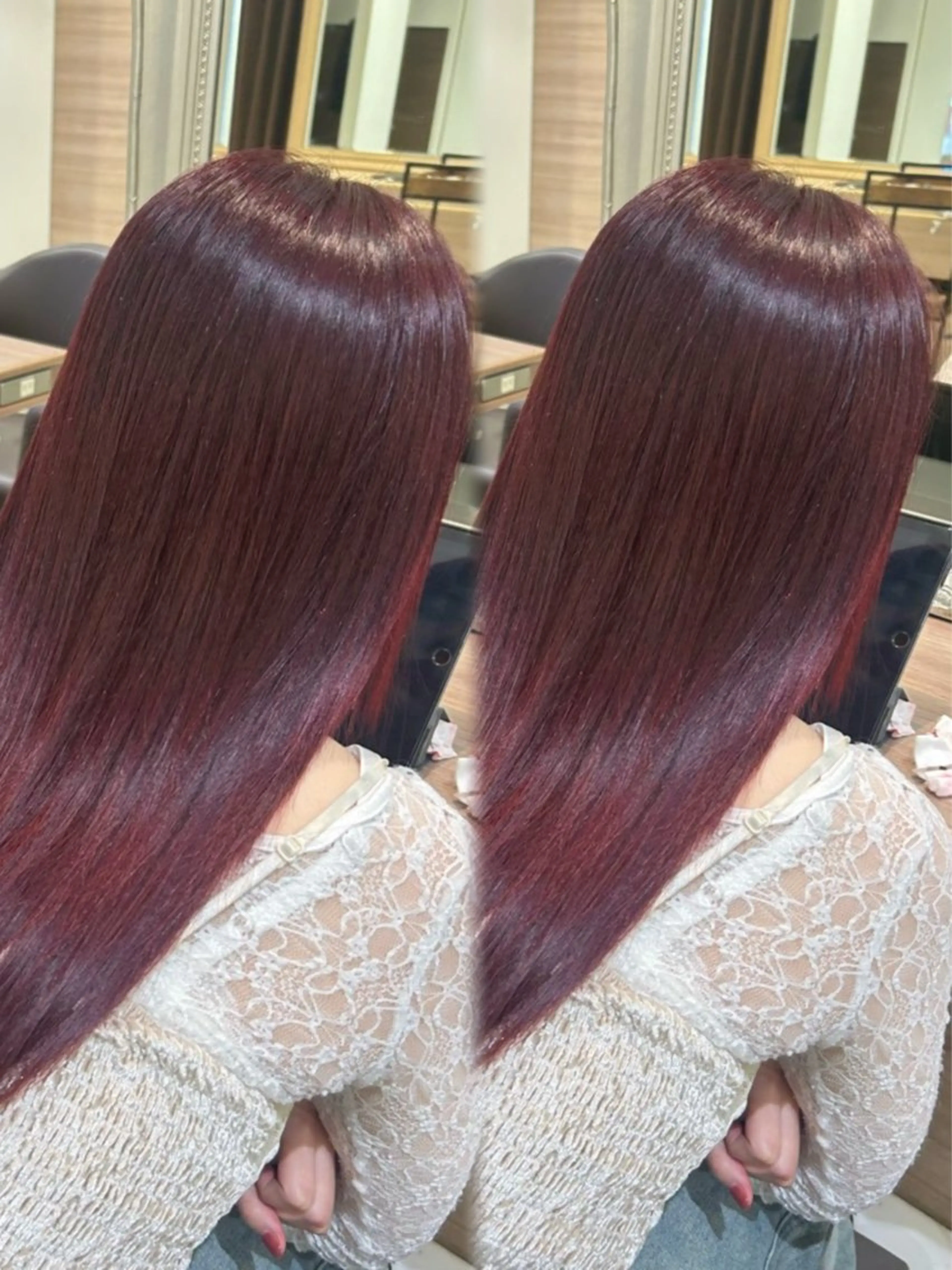 ロング カラー 22日まで受付/ ケアカラー🍓KAEのヘアスタイル