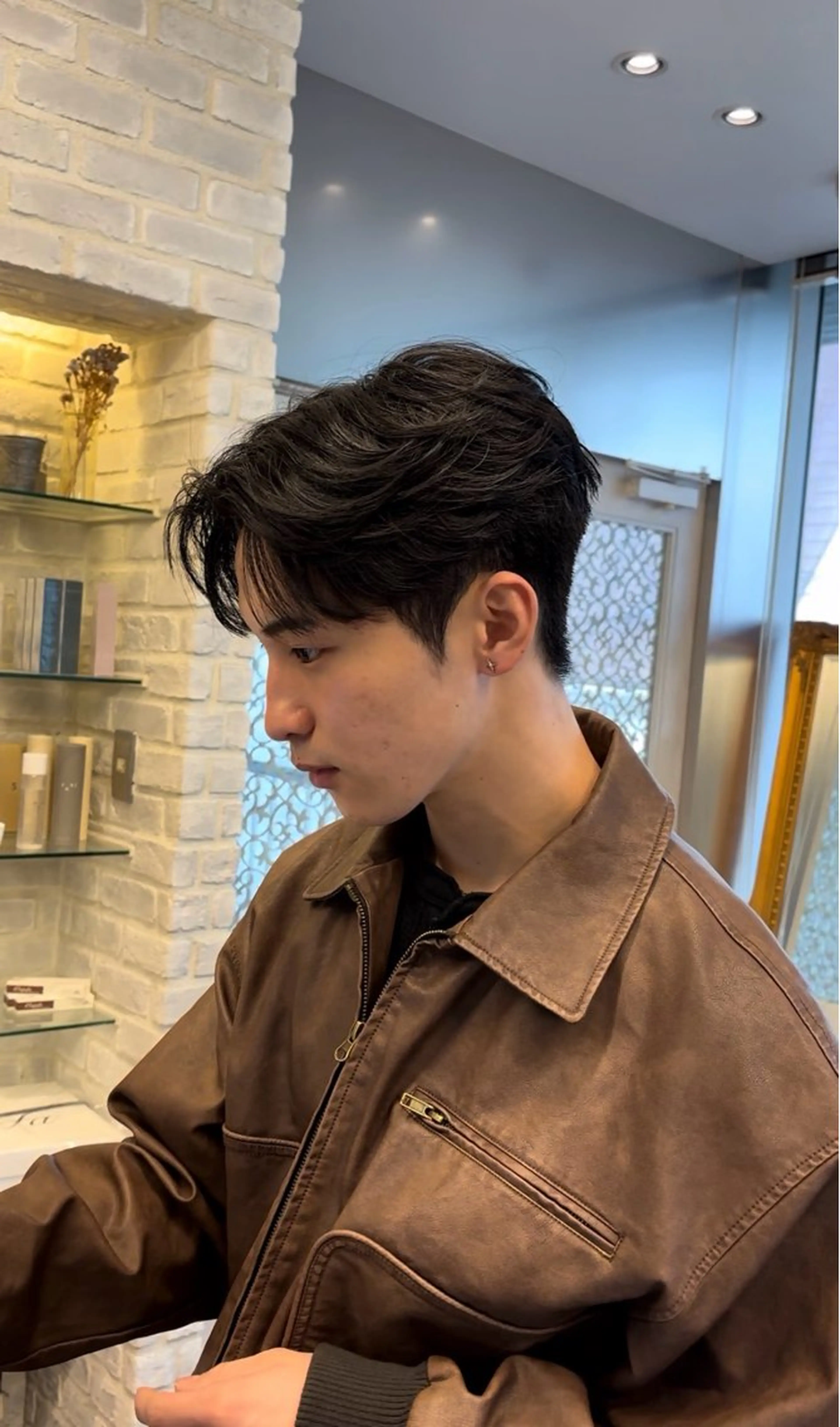 メンズ カット パーマ メンズトレンドヘア シンユウのヘアスタイル