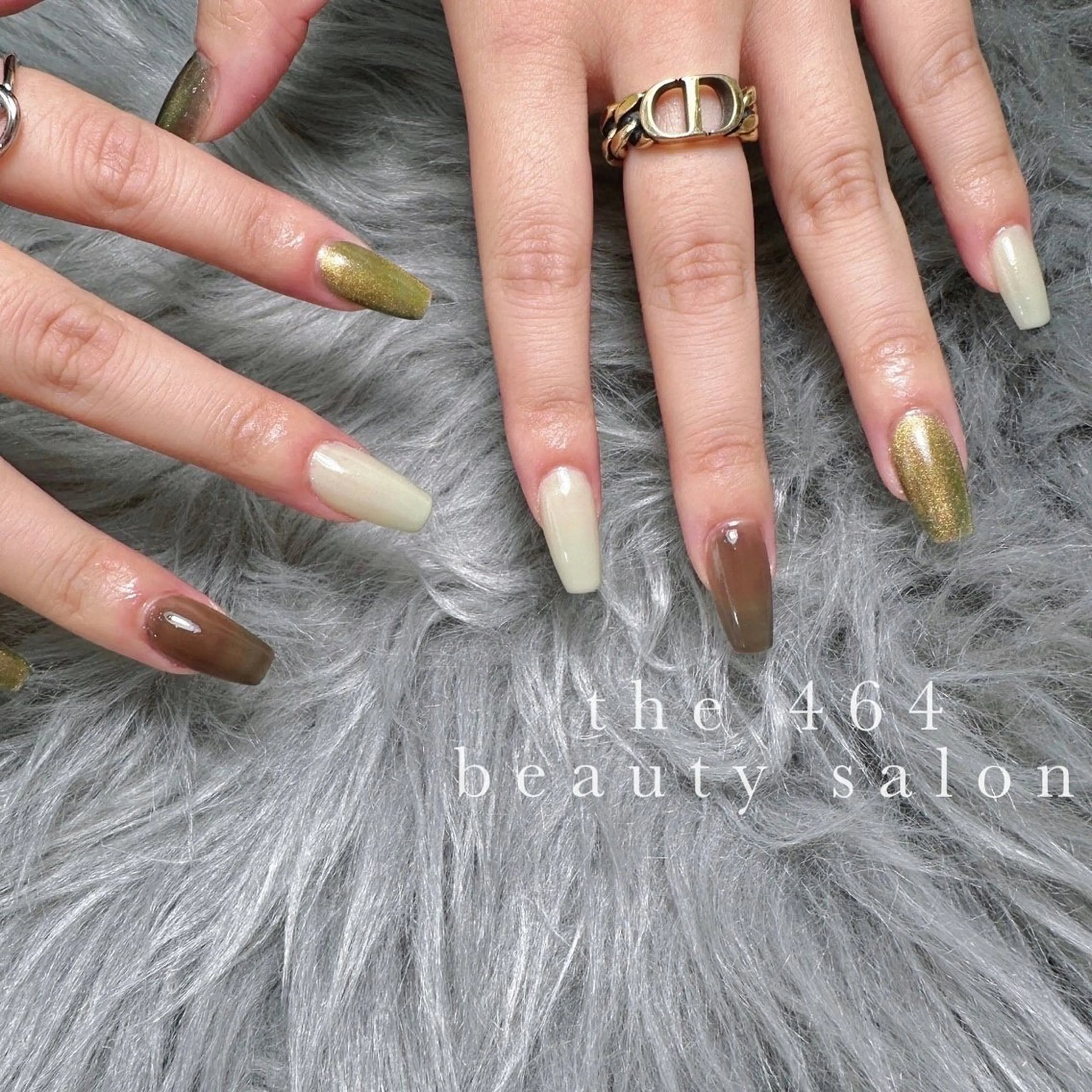 ロング THE464 the464のネイルデザイン