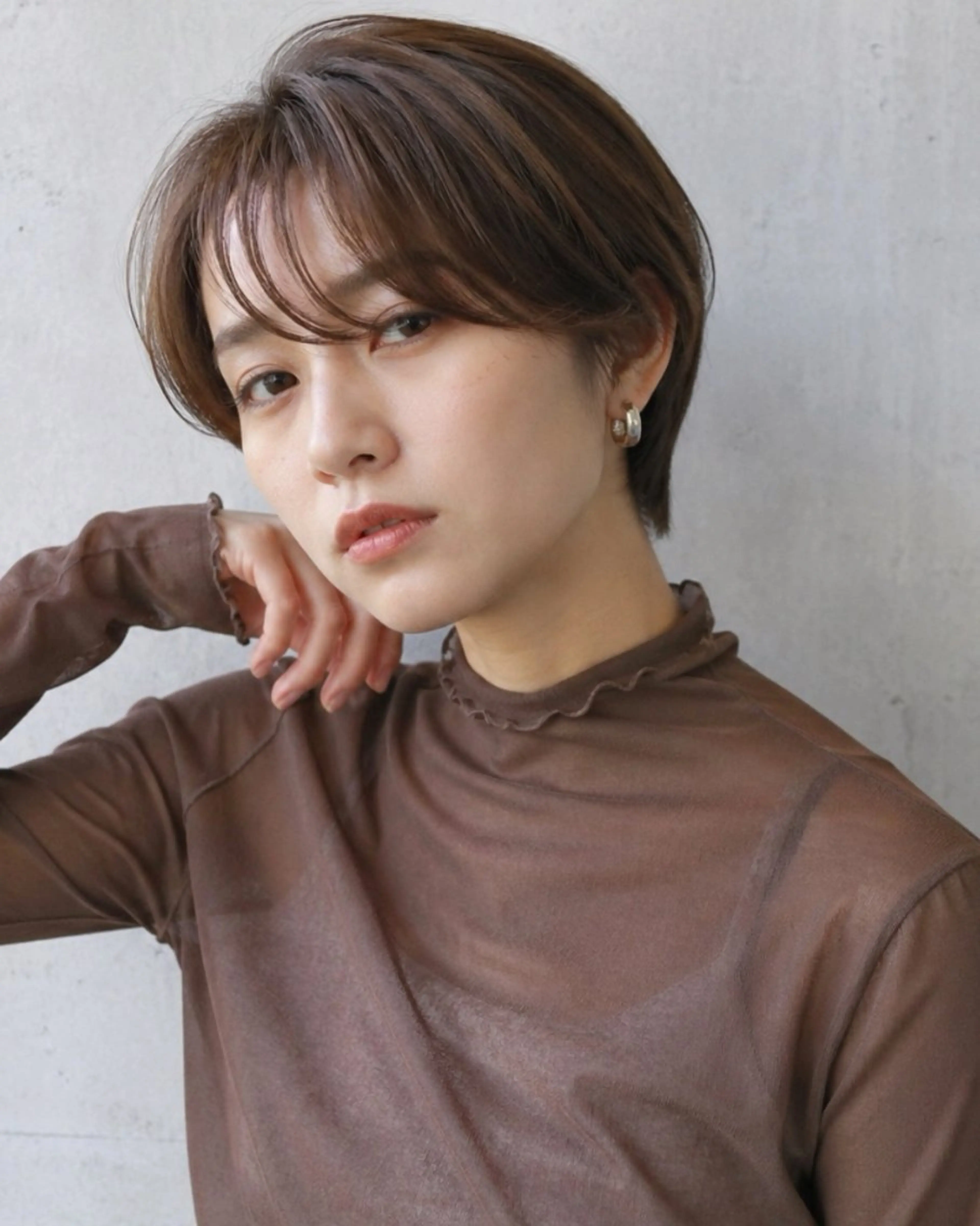 ショート カラー ショートヘア カット ヘアカラー トリートメント ショート＆ボブ🦋 shell立川🫧のヘアスタイル
