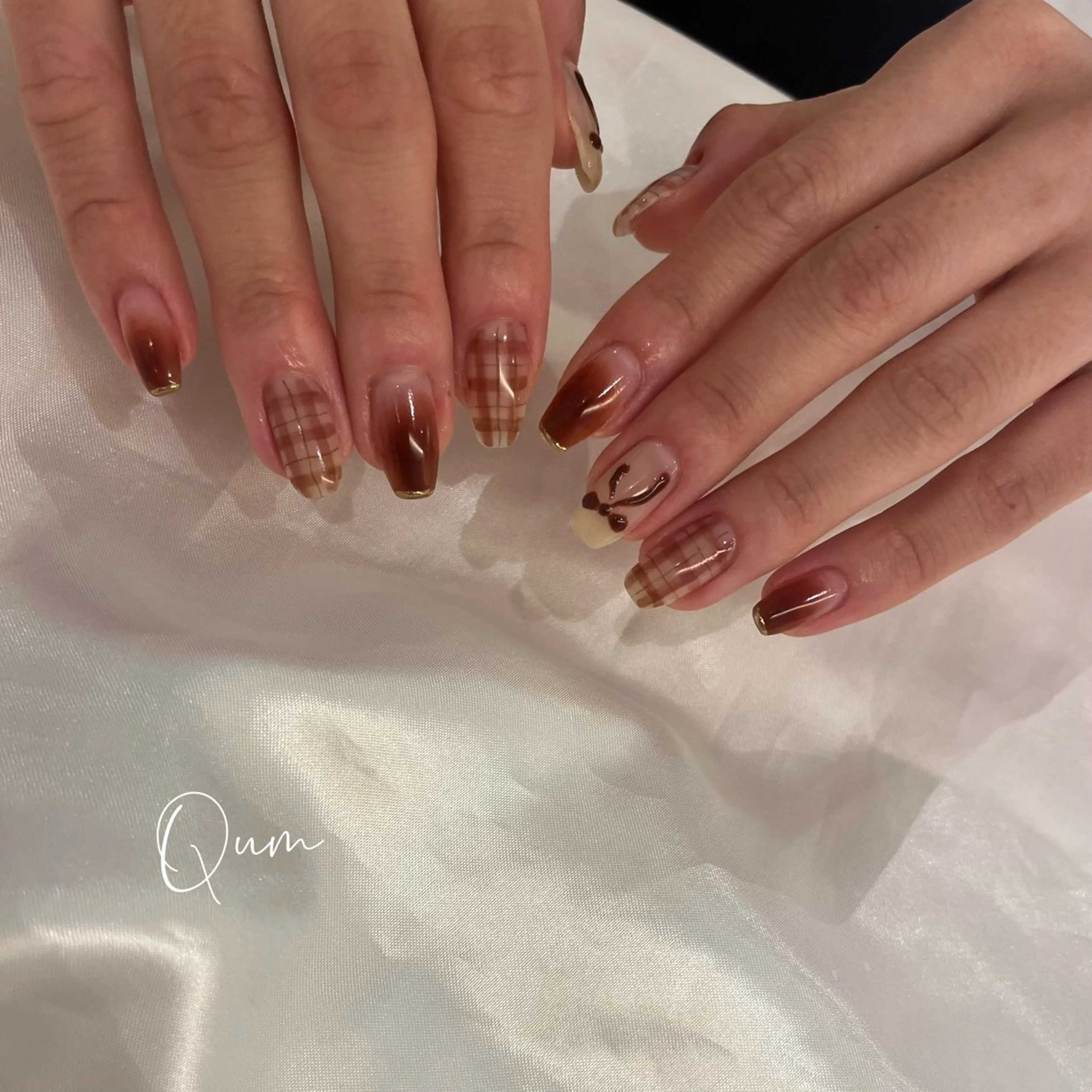 ネイル ハンドネイル nail salon Qumのネイルデザイン
