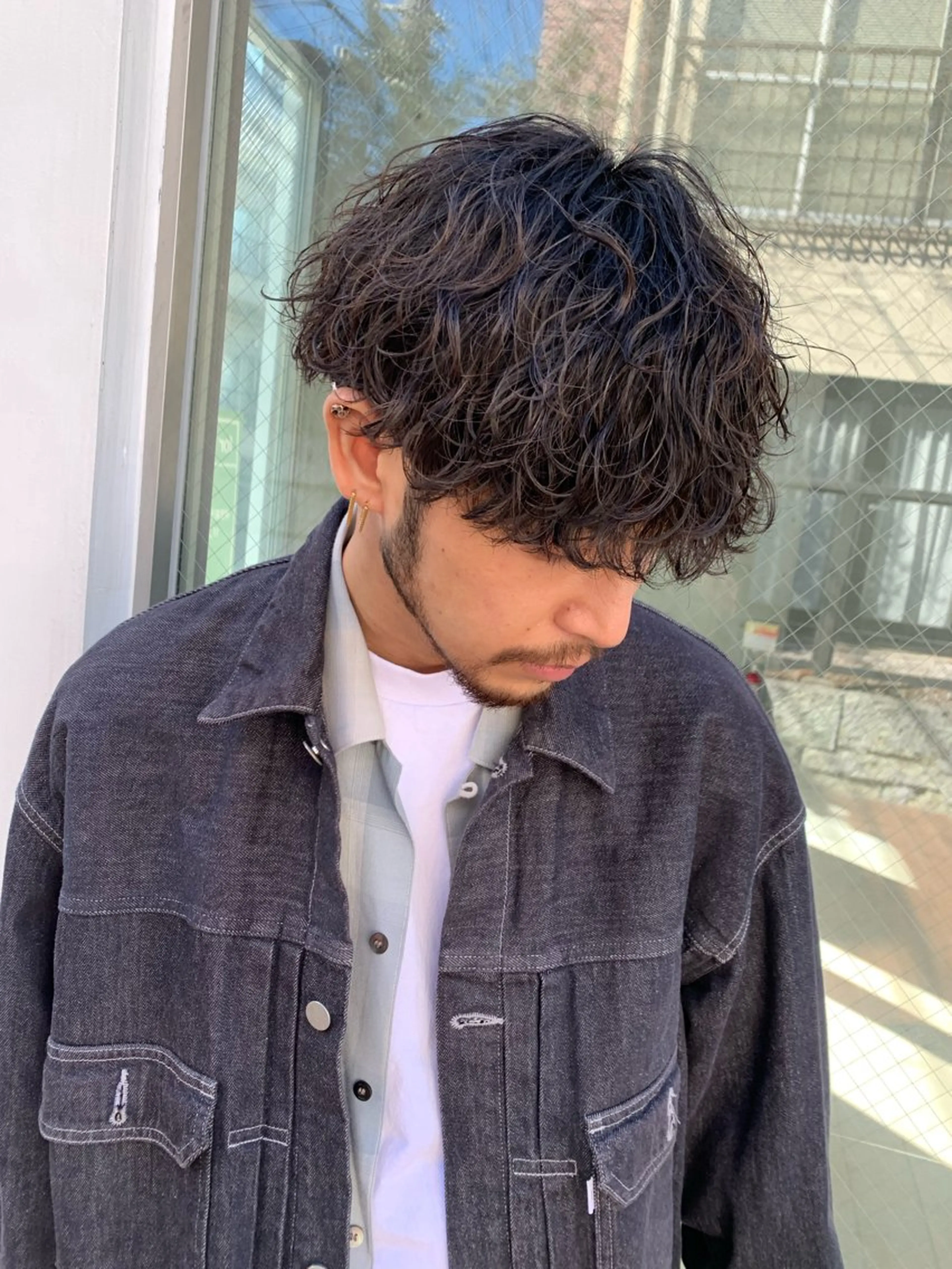 ミディアム パーマ クドウレイ fifth渋谷のヘアスタイル