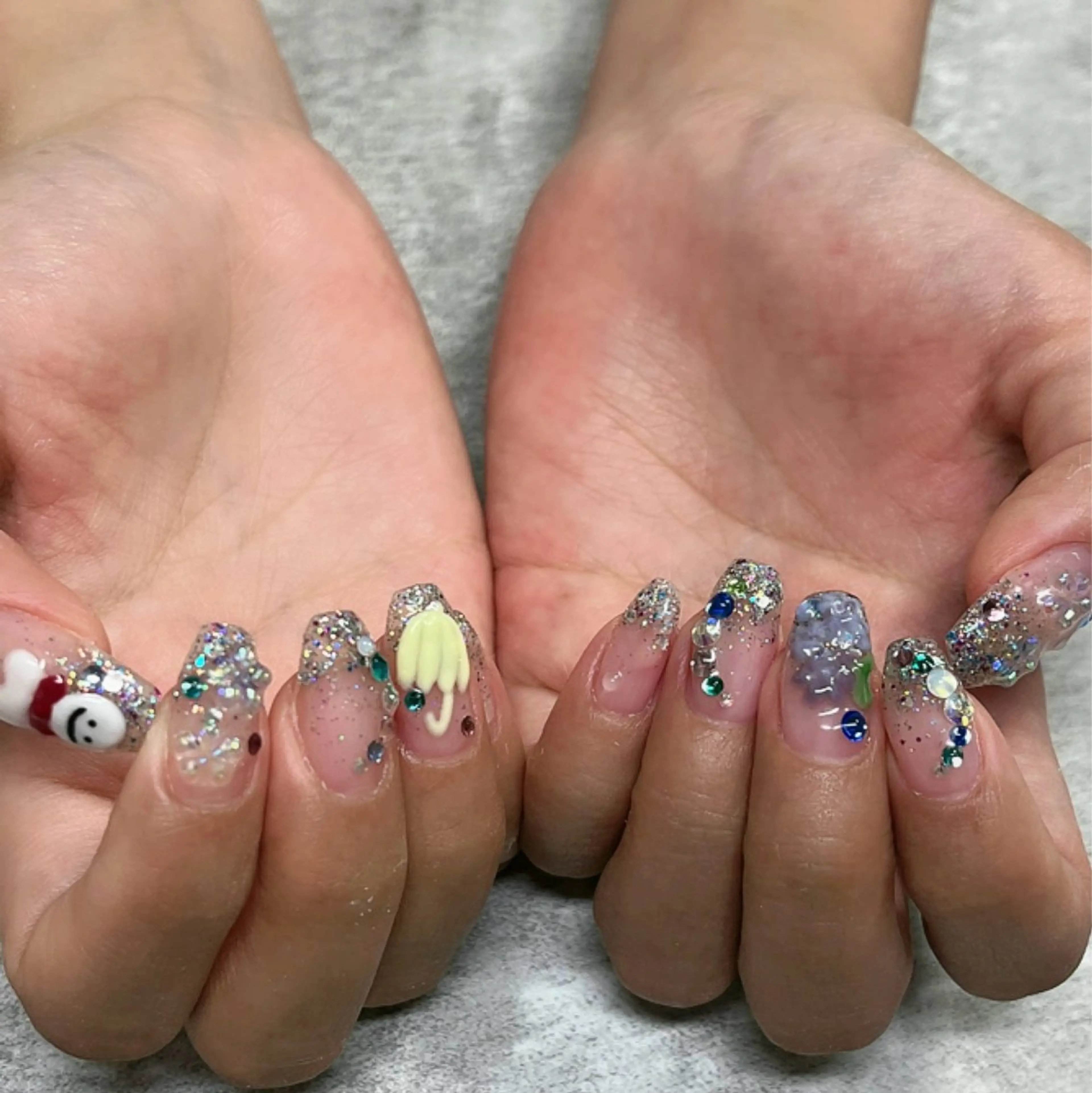 ネイル 【Zina京都駅前】 きぬがわ らむのネイルデザイン