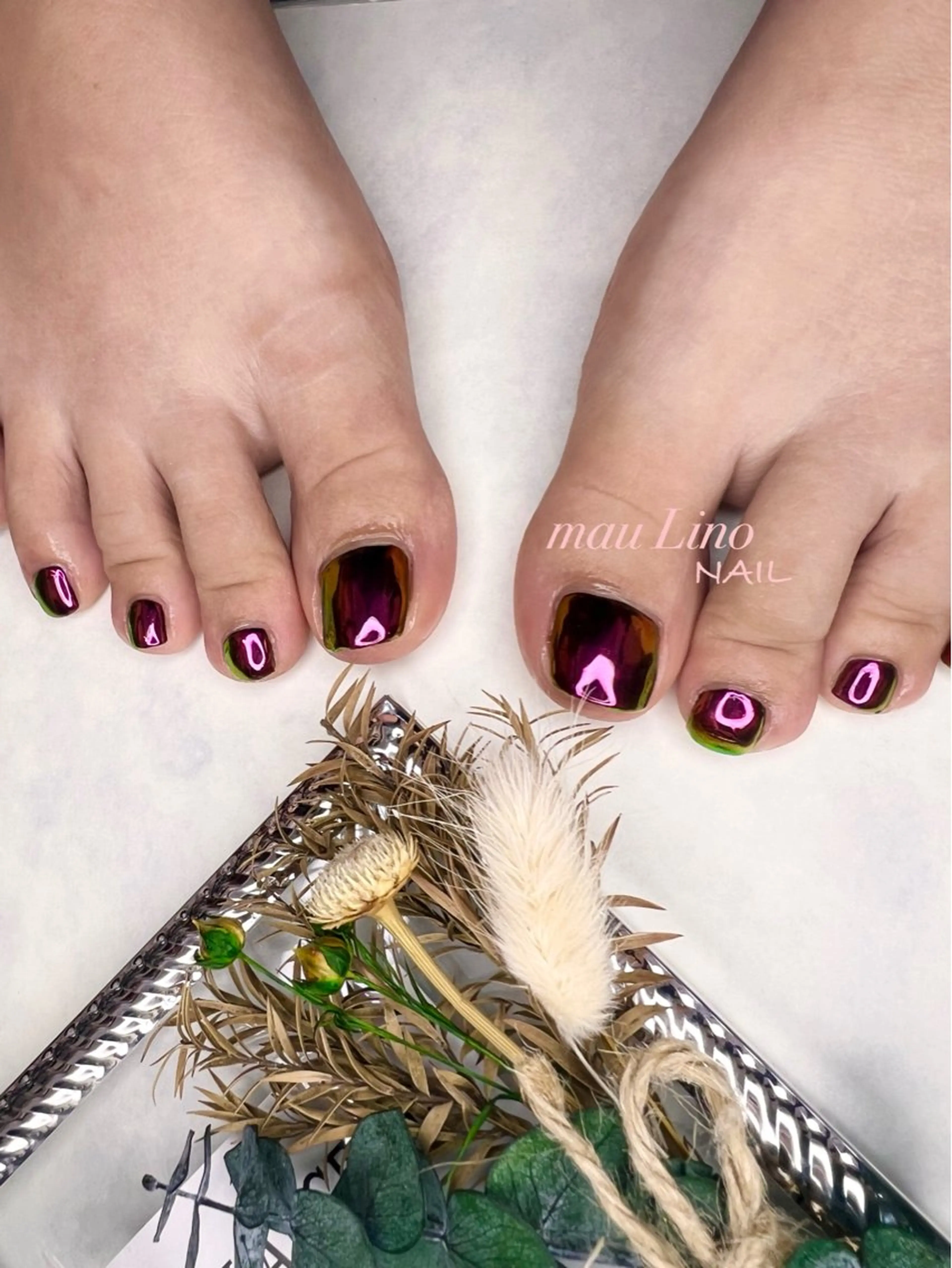 ネイル フットネイル GELo nail~#19~のネイルデザイン