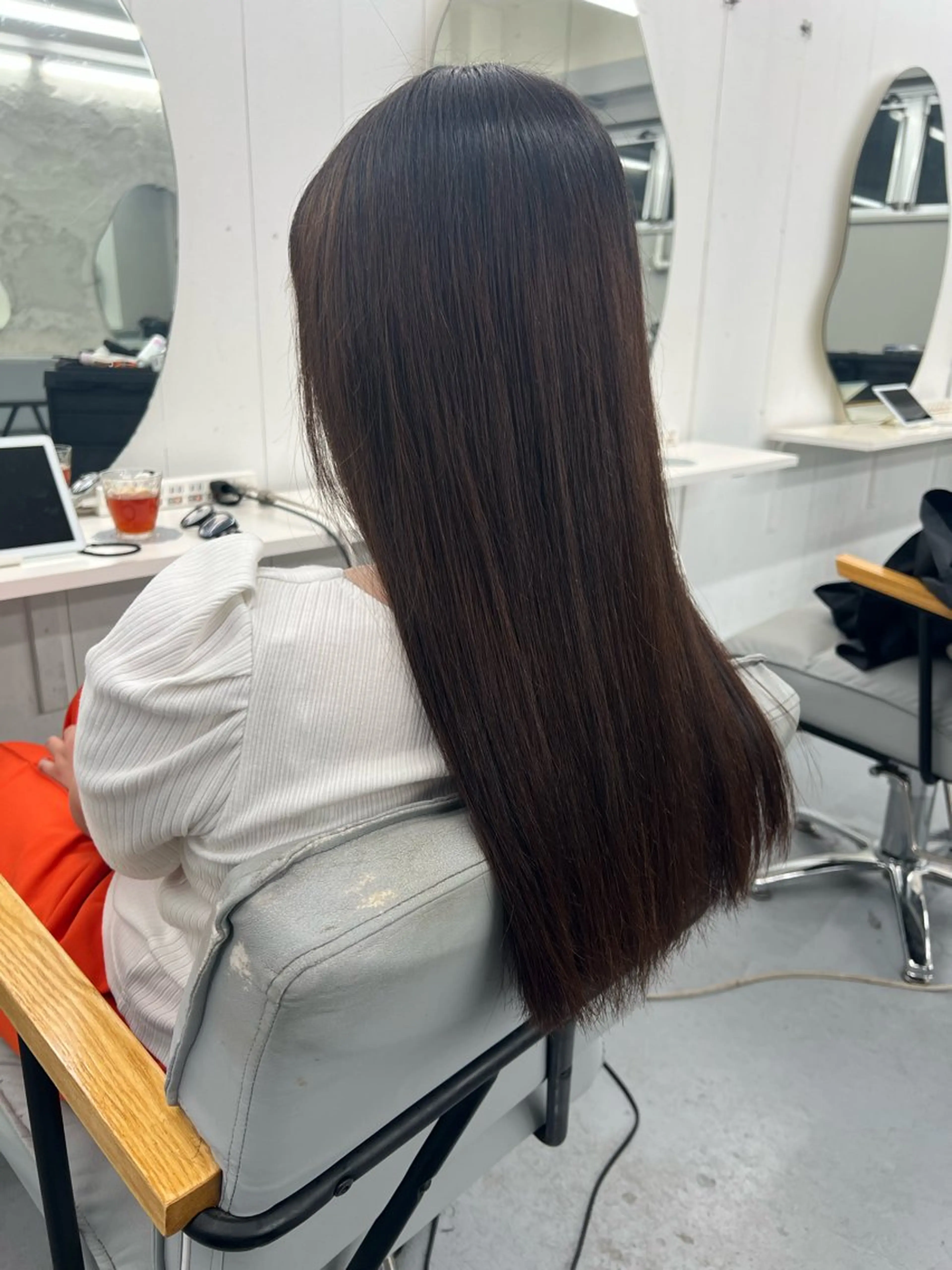 ロング 亀田 泰生のヘアスタイル