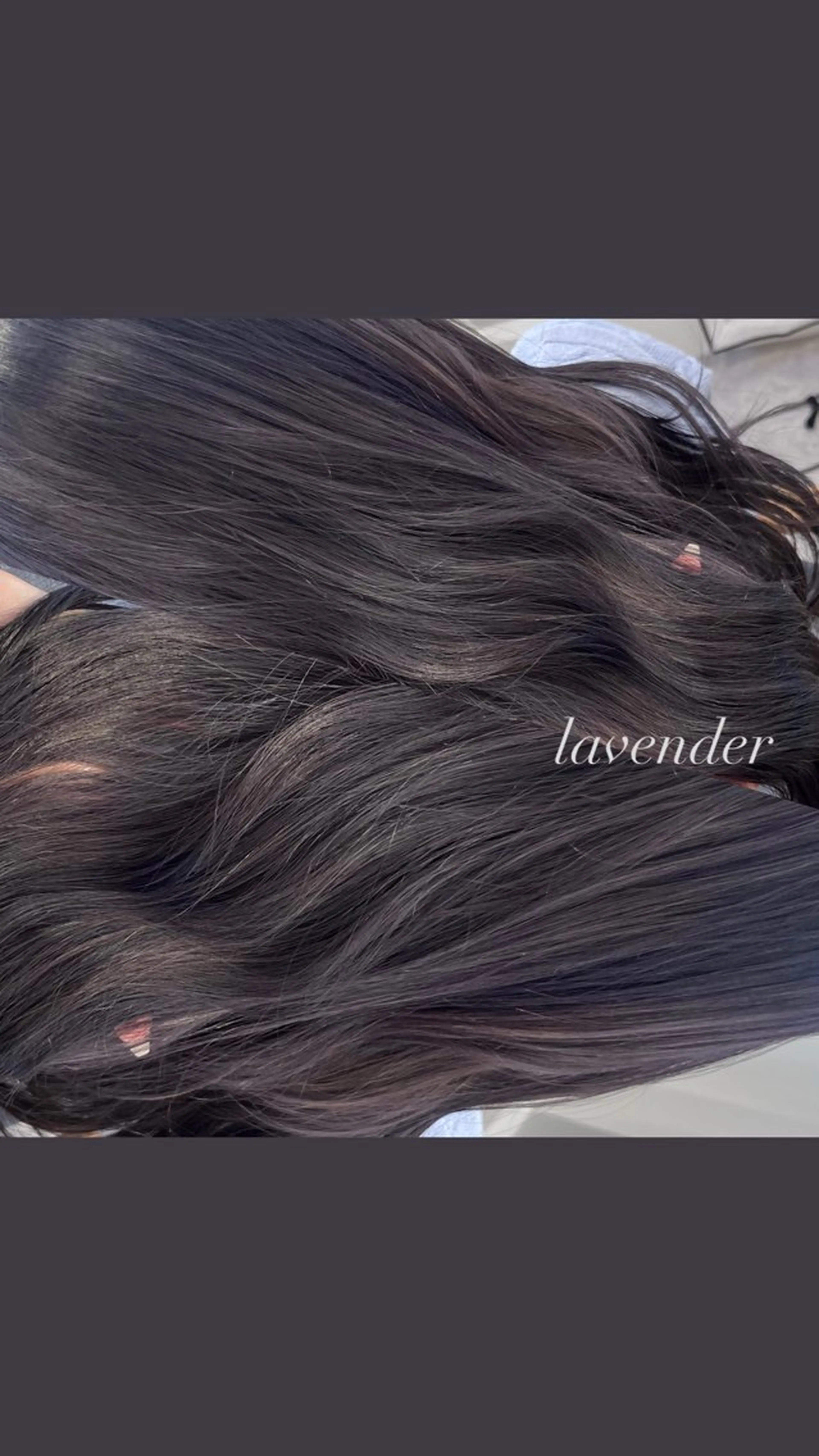 ロング ヘアカラー kato himariのヘアスタイル