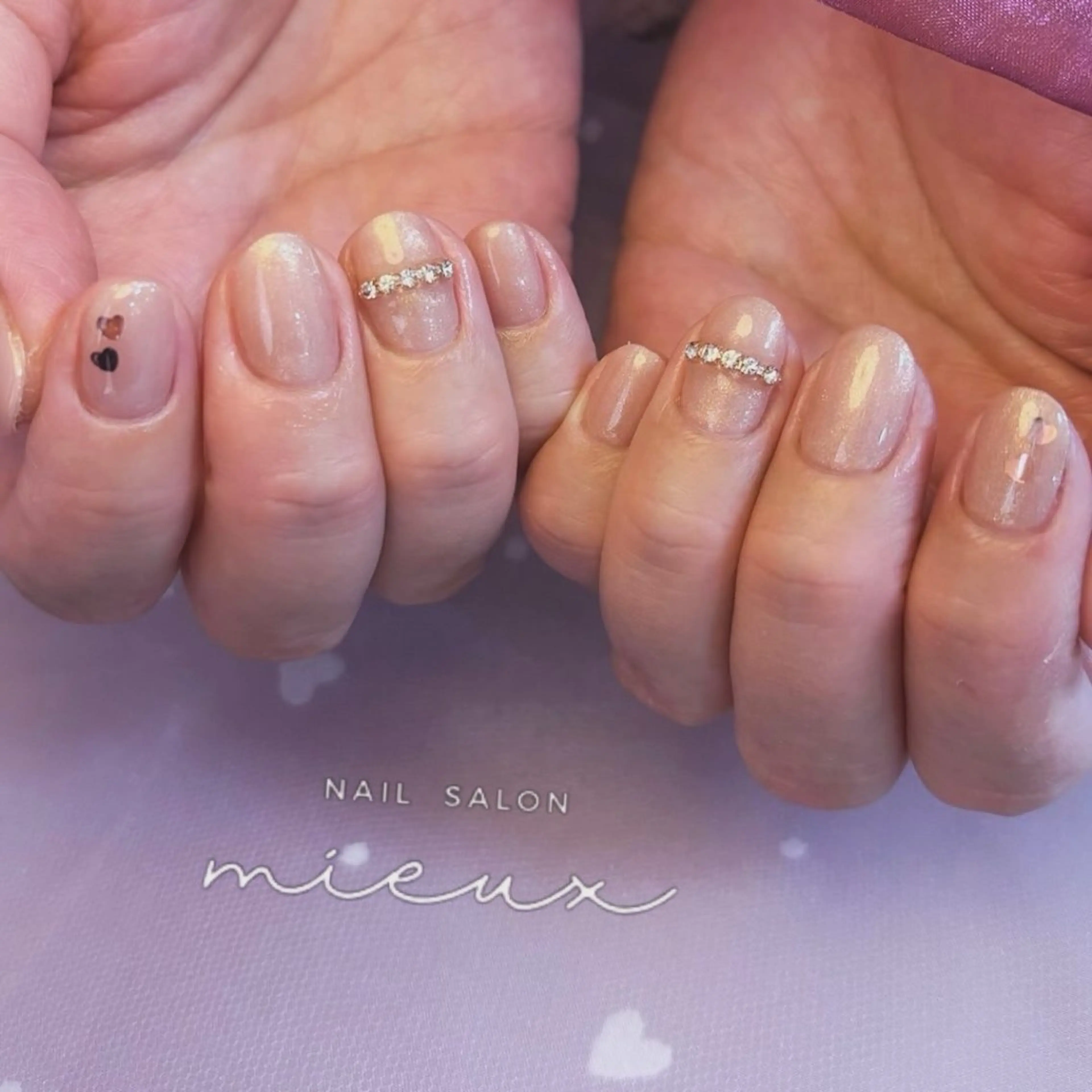 ネイル ハンドネイル nailsalon mieuxのネイルデザイン