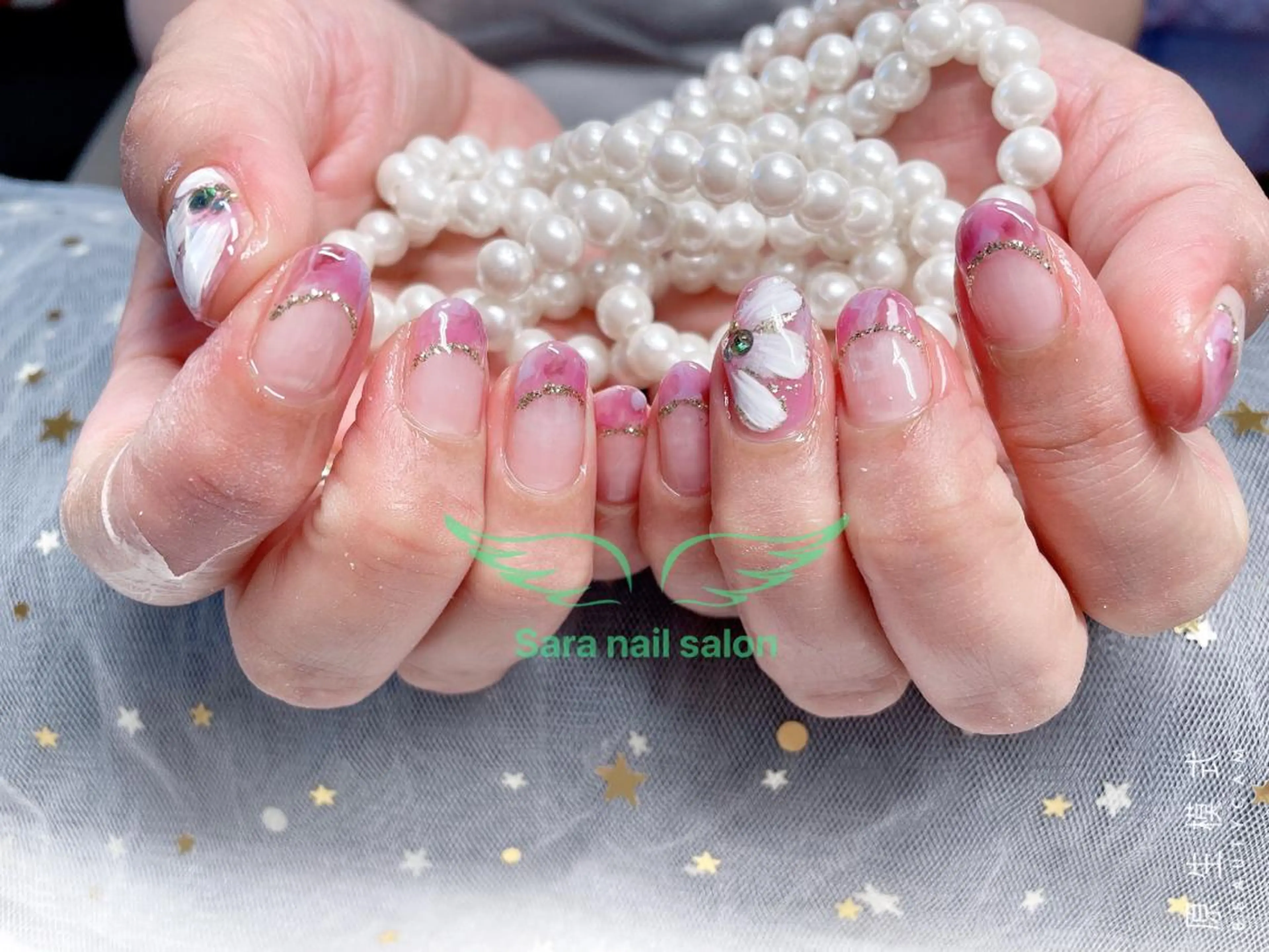 ネイル ハンドネイル ハンドケア 小岩 Saraのネイルデザイン