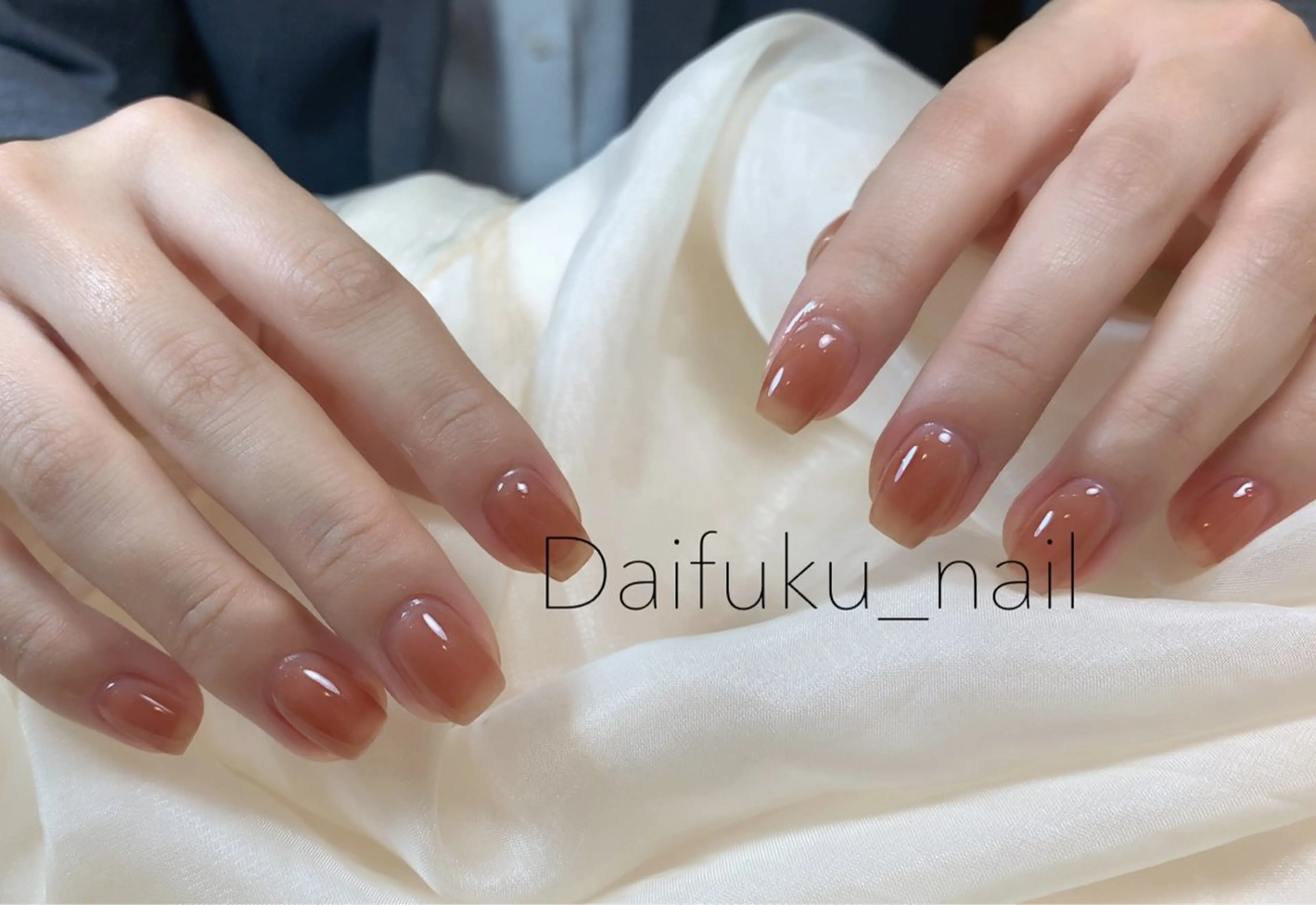 ミディアム ハンドネイル Daifuku nailsのネイルデザイン