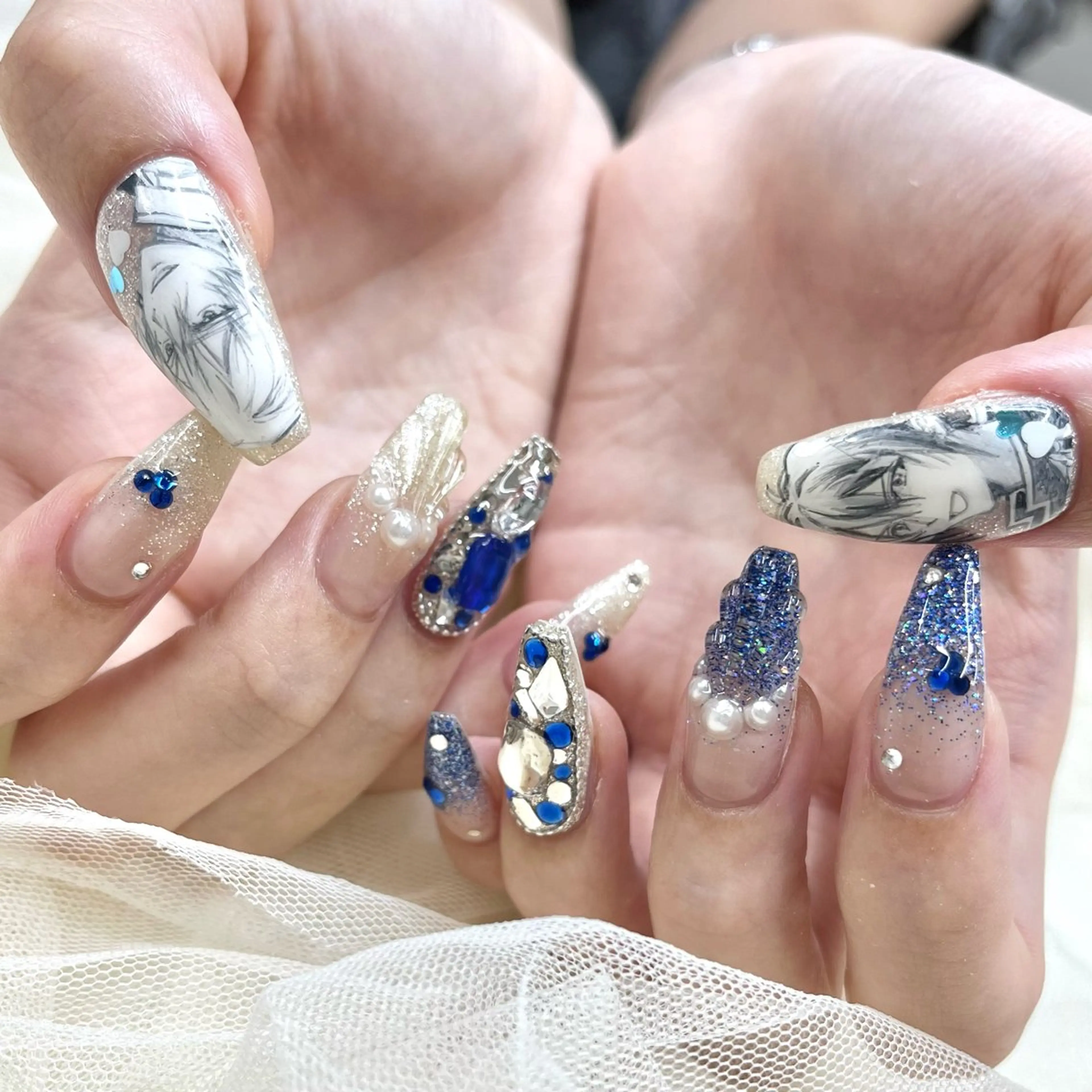 ネイル ハンドネイル 池袋痛ネイル Nok. 渡辺のネイルデザイン