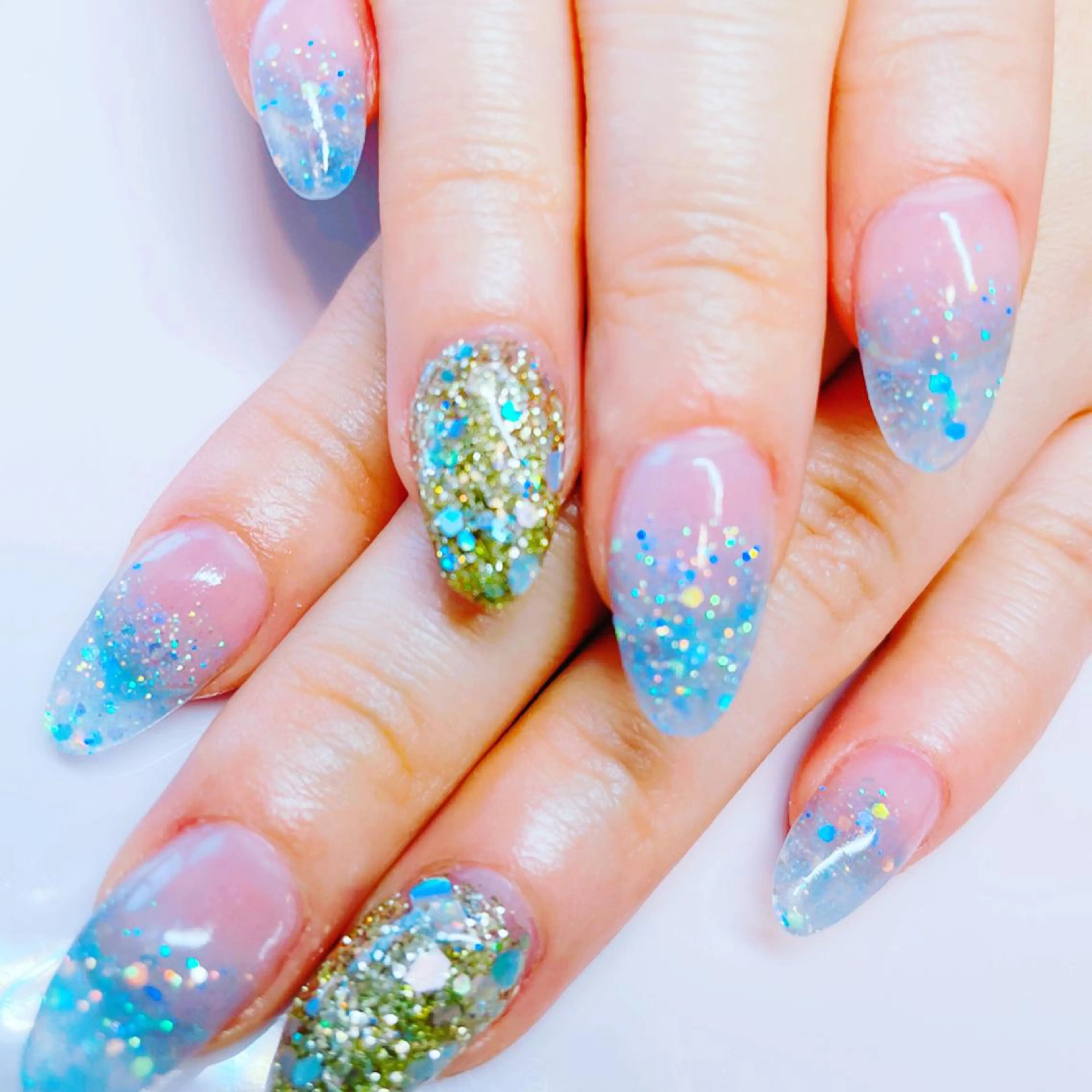 ネイル グラデーション Ｓ Reyのネイルデザイン