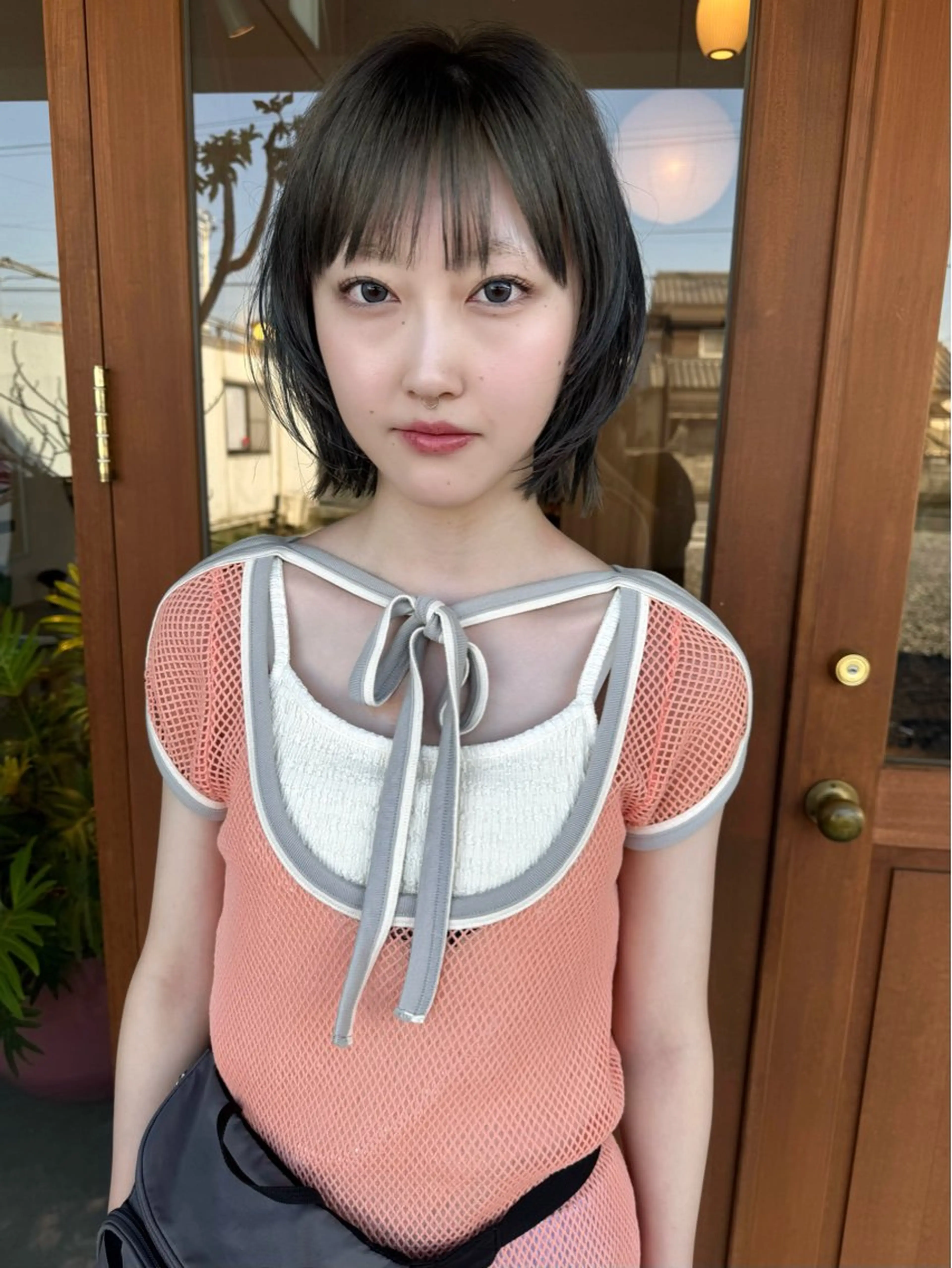 ショート カラー 中嶋勇太/ショート/ ボブ/三重県松阪市のヘアスタイル