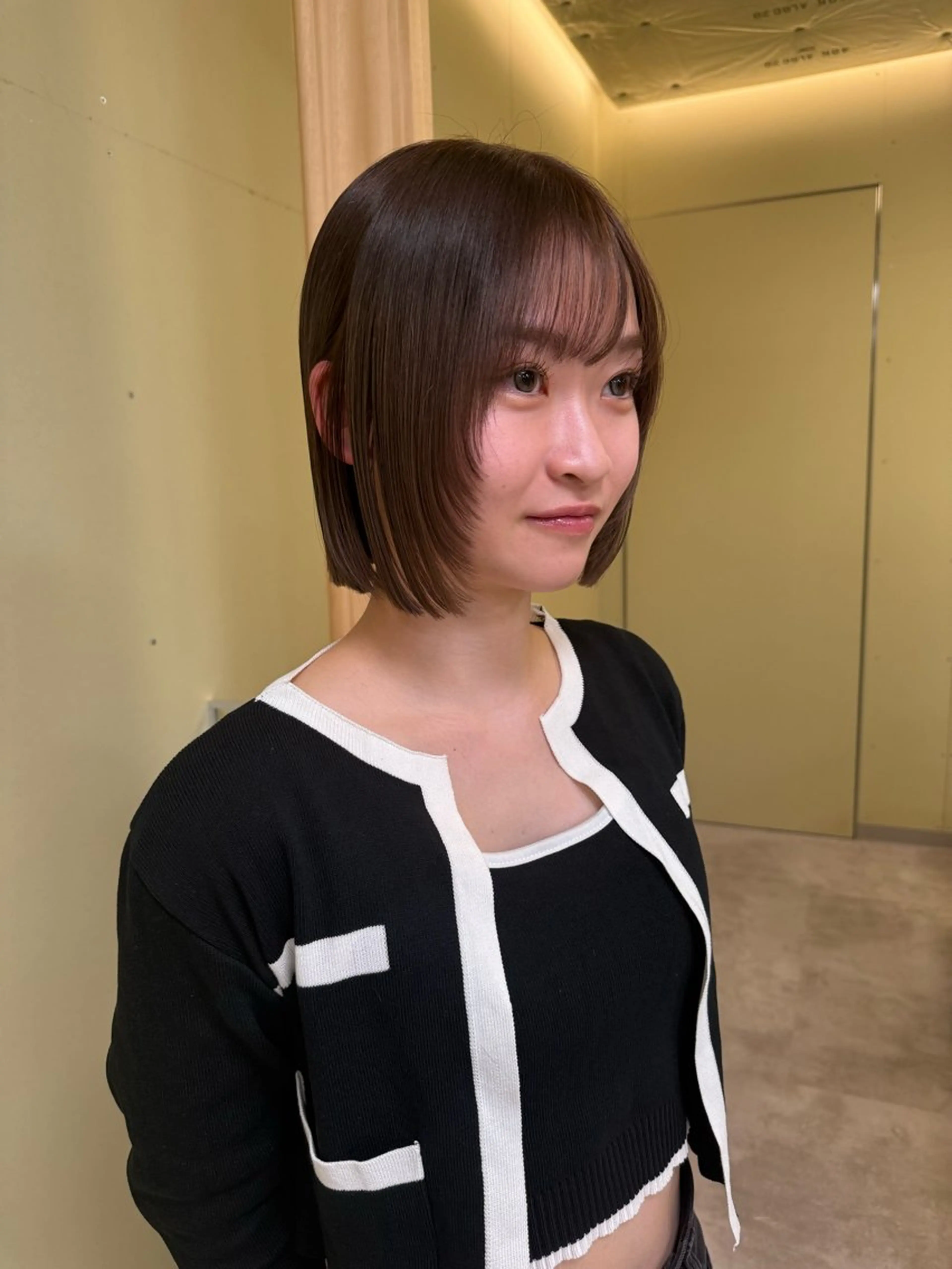 ショート カラー 伶風/ボブ/ ハッシュカットのヘアスタイル