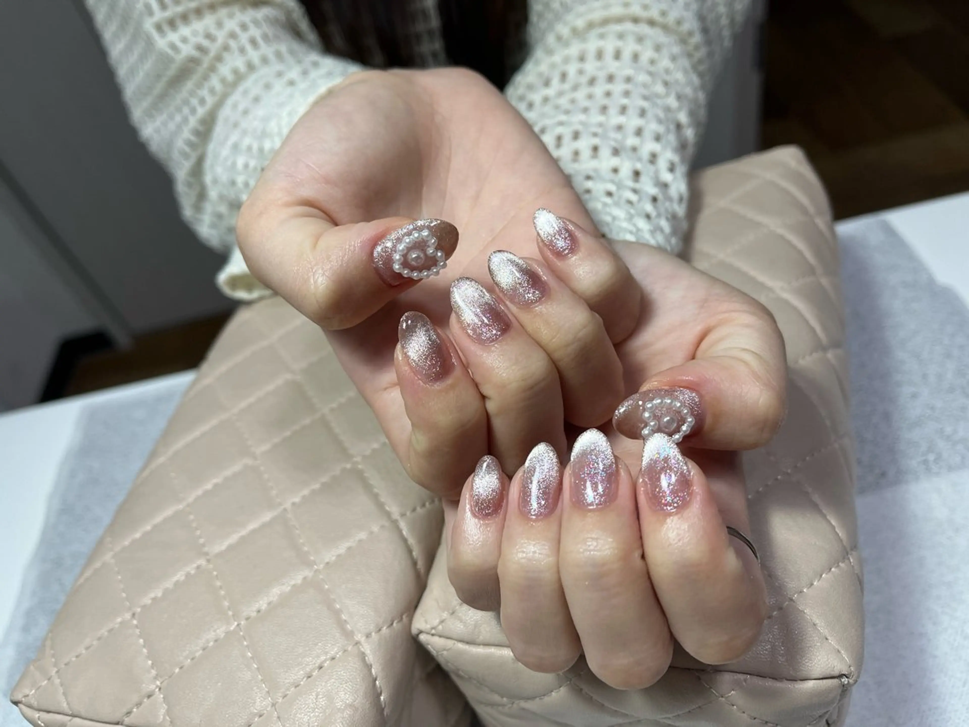 ネイル ハンドネイル goldgleams ちなのネイルデザイン