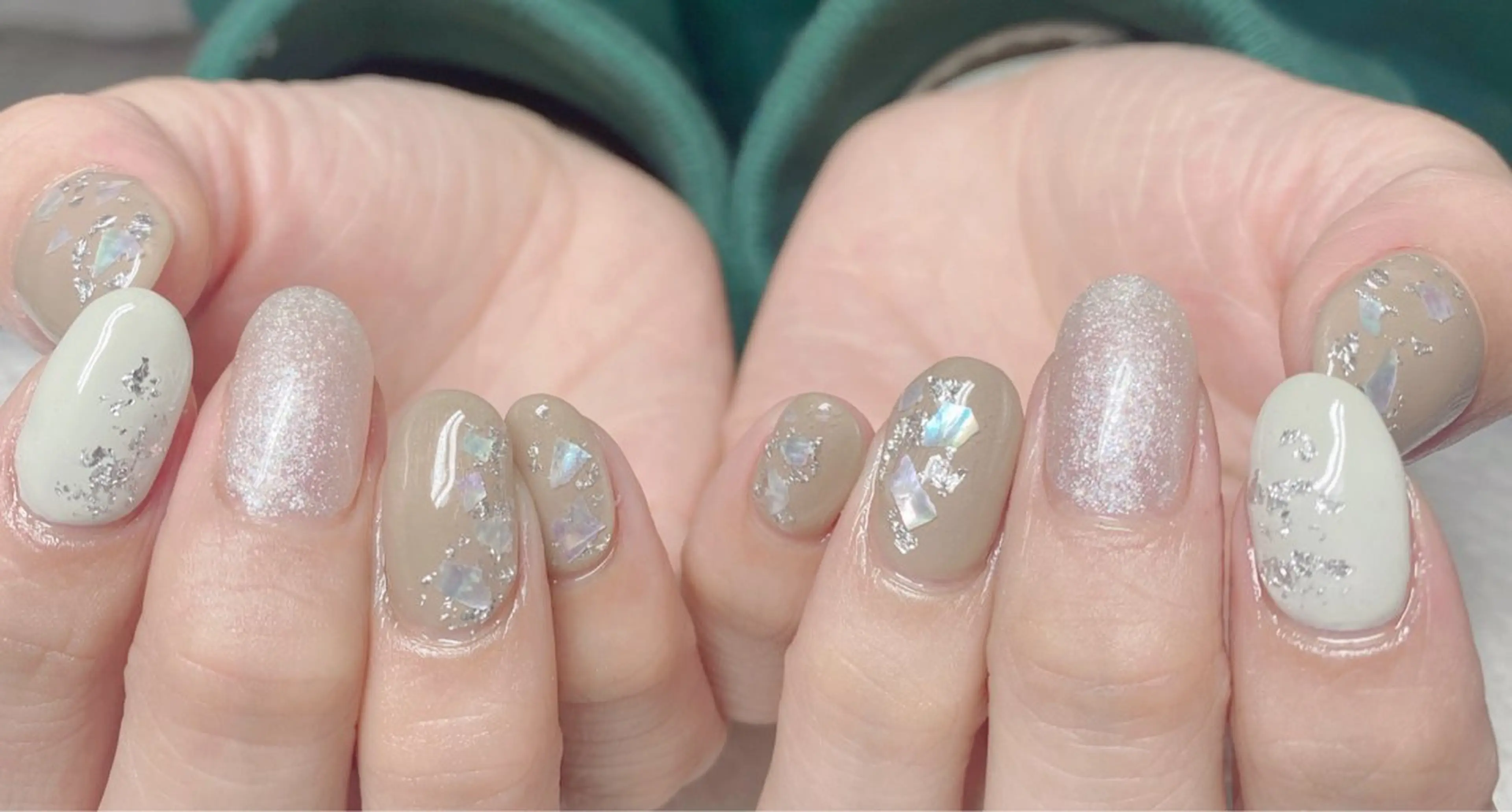 ネイル ハンドネイル ニュアンスネイル🌈 MYU Nailsのネイルデザイン