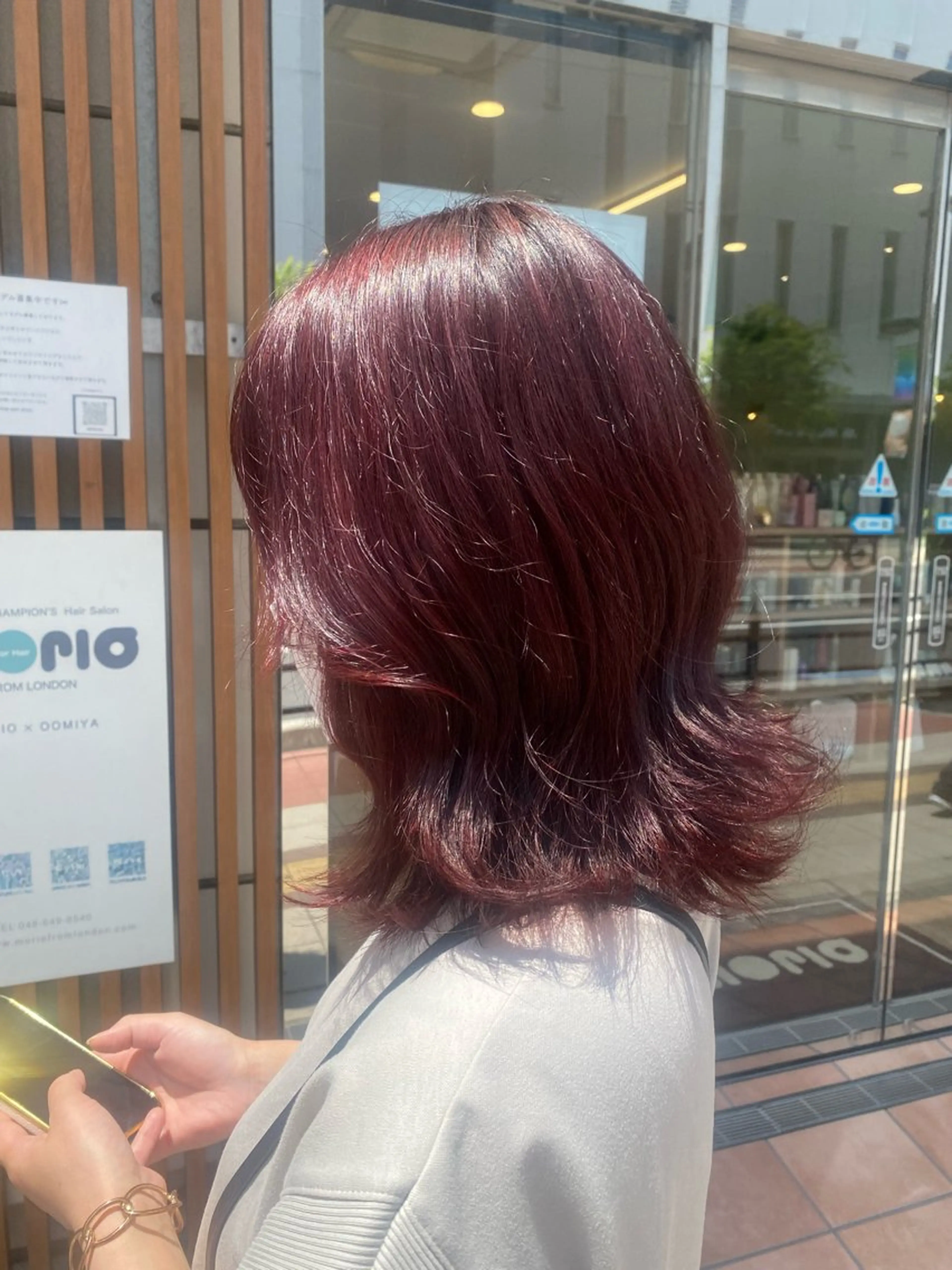 ミディアム 金山 友香🕊のヘアスタイル