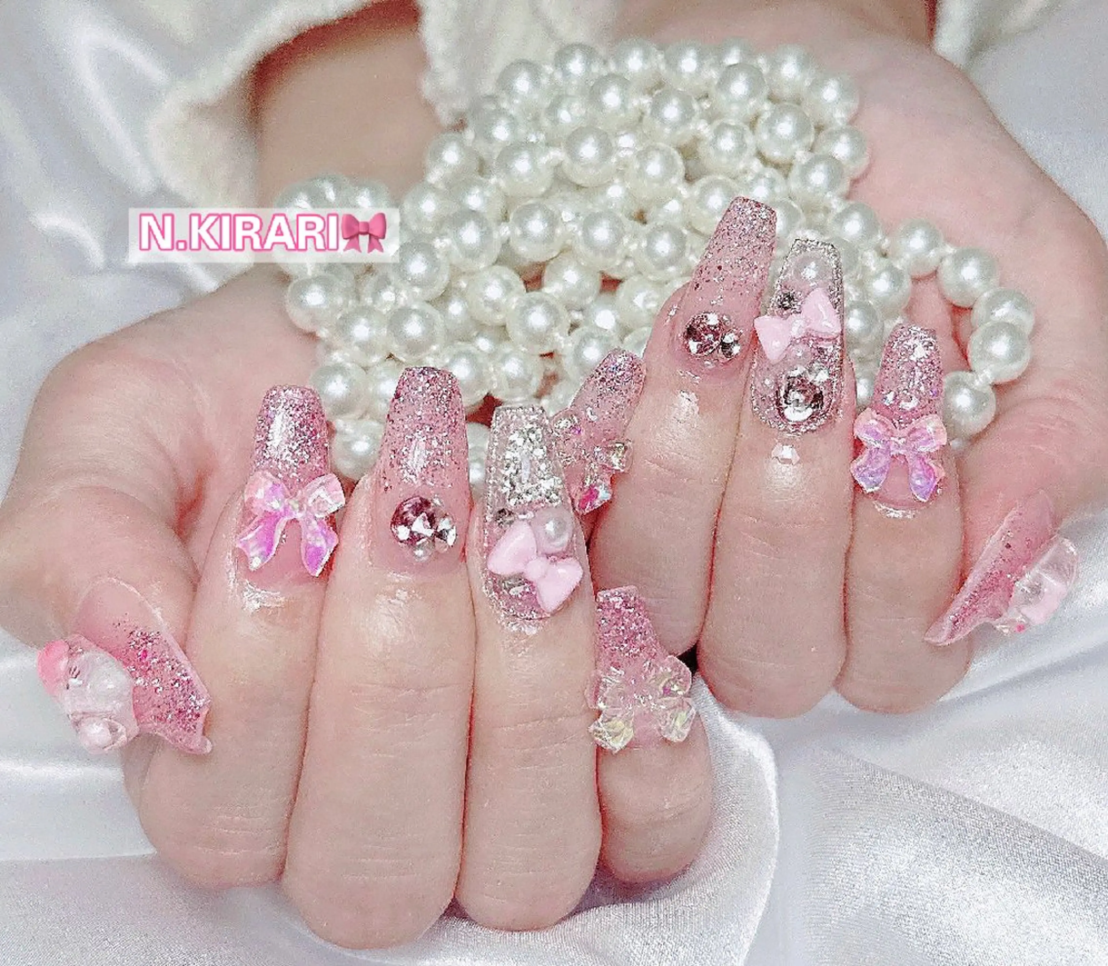 ネイル ハンドネイル ハンドケア 🎀 ユズ 🎀のネイルデザイン